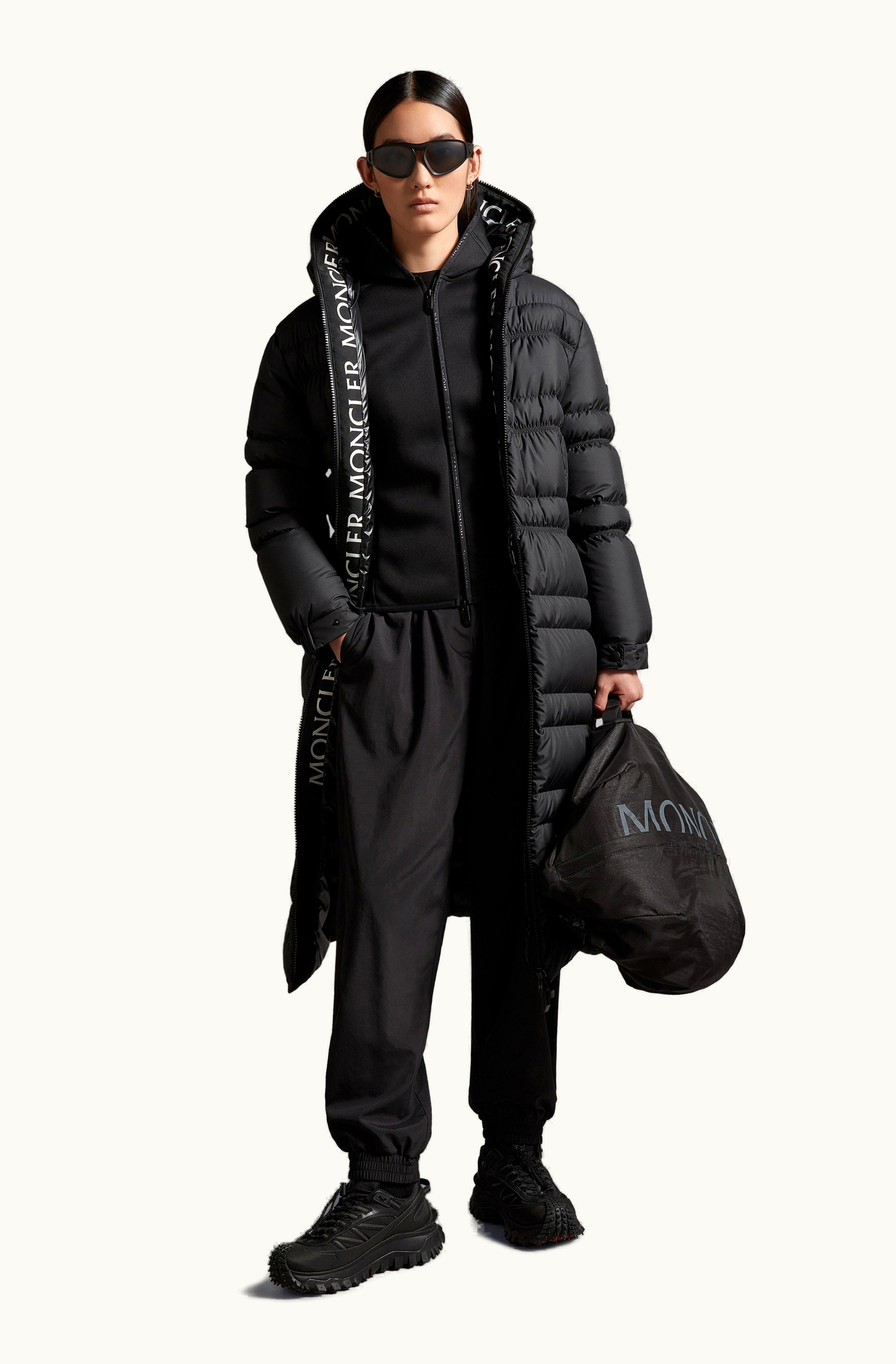 Moncler Moncler Tumen Long Down Jacket Black