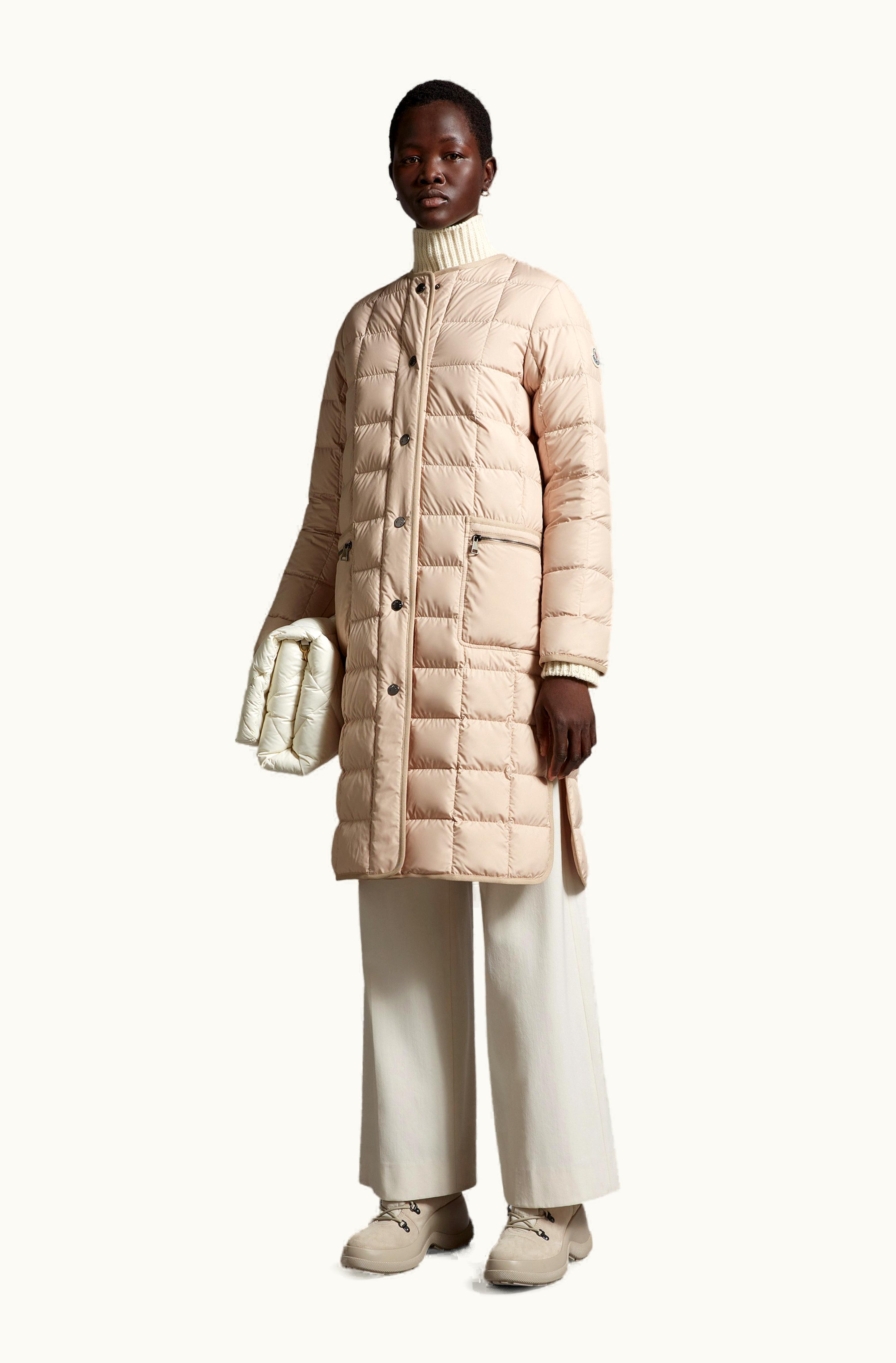 Moncler Moncler Faisan Long Down Jacket Sand Beige