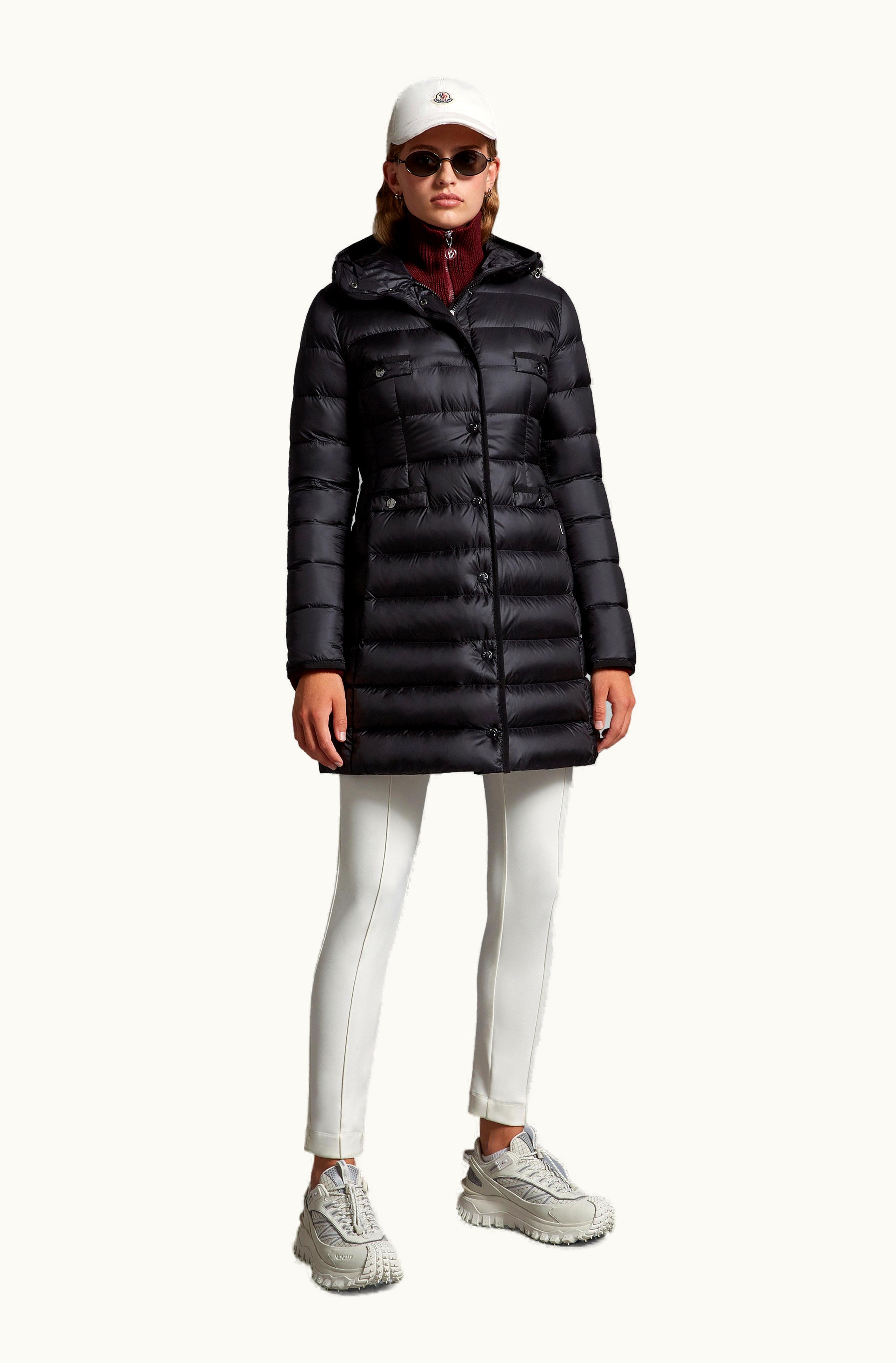 Moncler Moncler Hirma Long Down Jacket Black