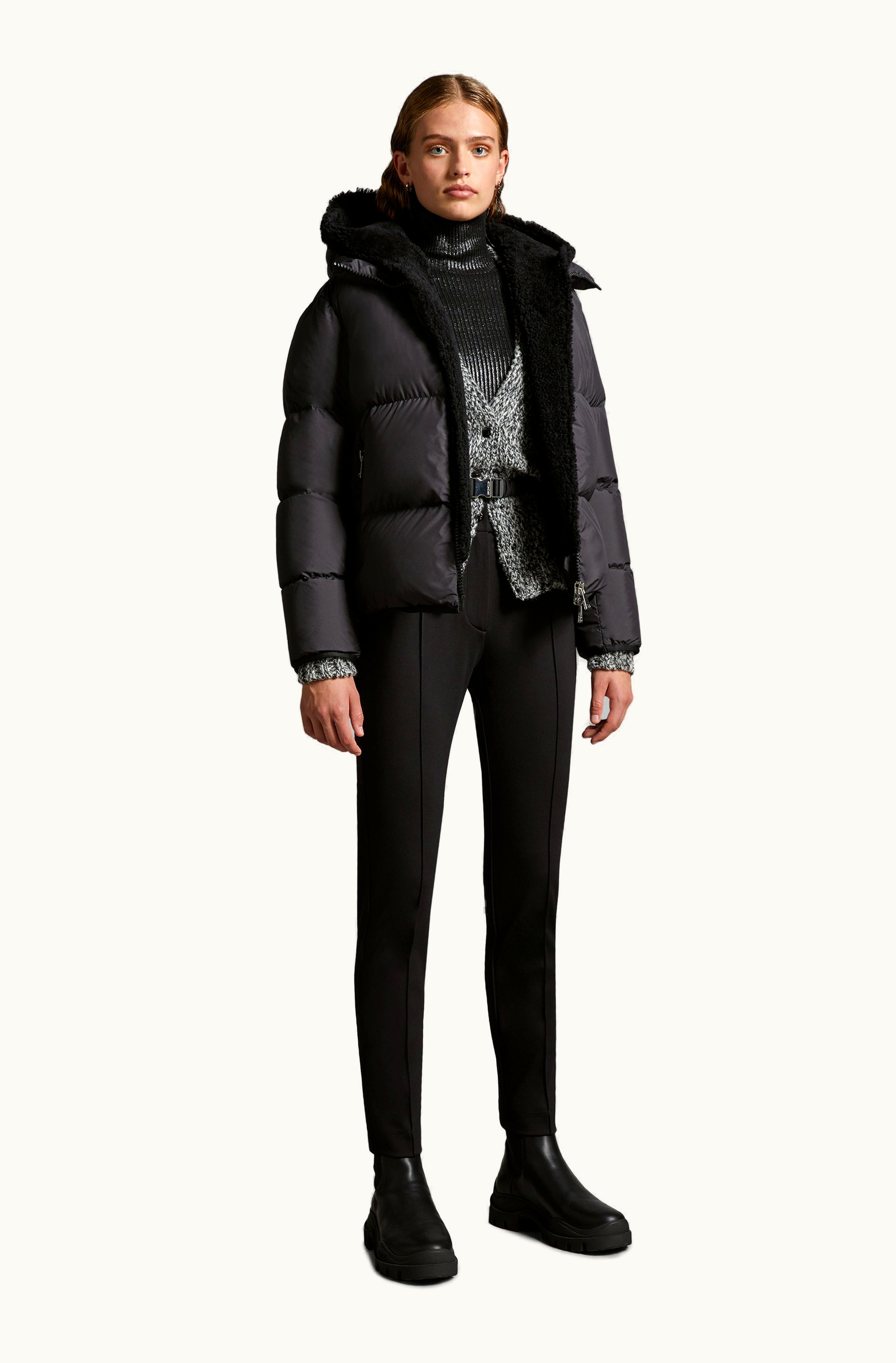 Moncler Moncler Technical Jersey Trousers Black