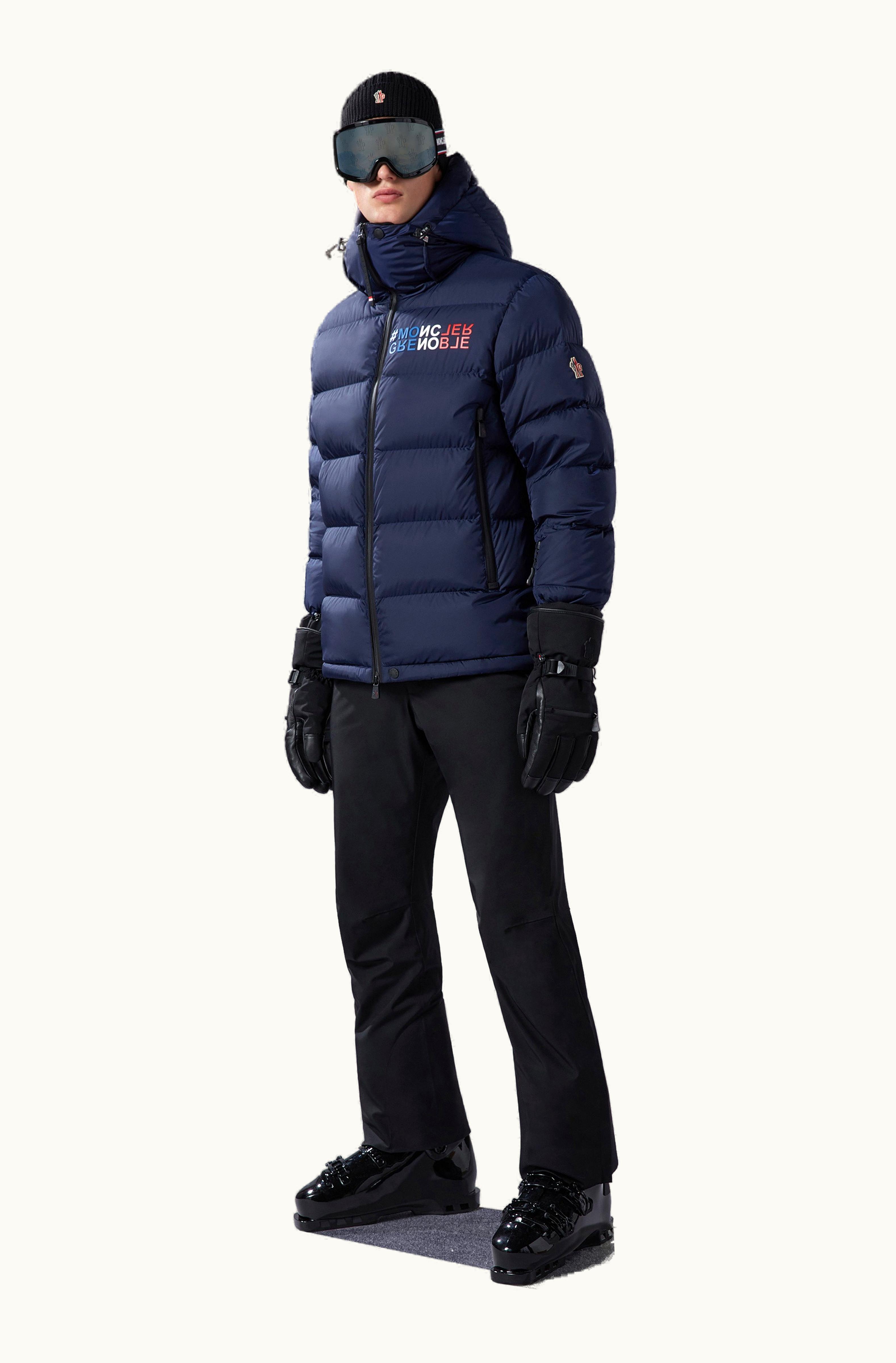 Moncler Moncler Isorno Short Down Jacket Dark Blue