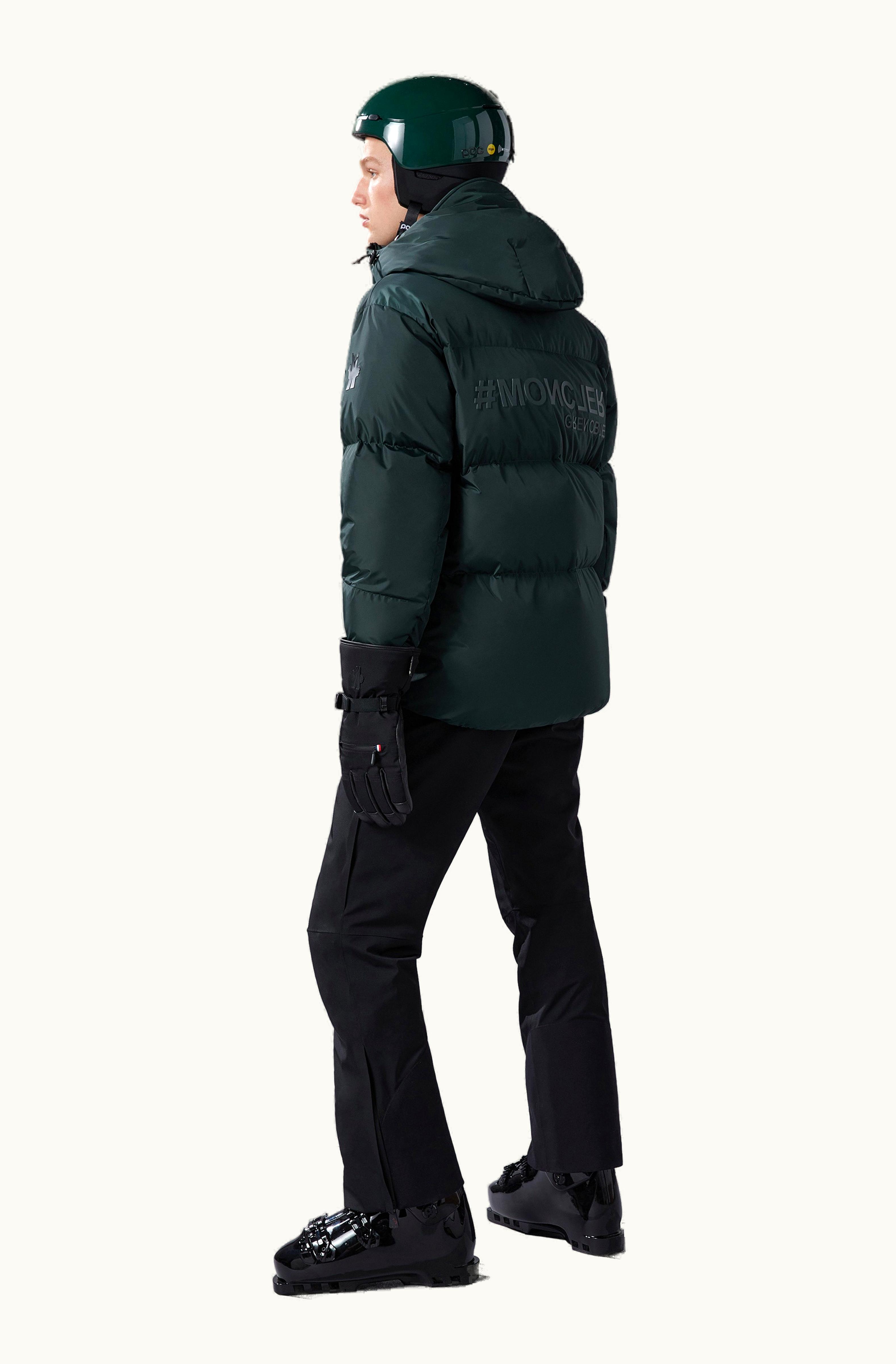 Moncler Moncler Mazod Short Down Jacket Forest Green