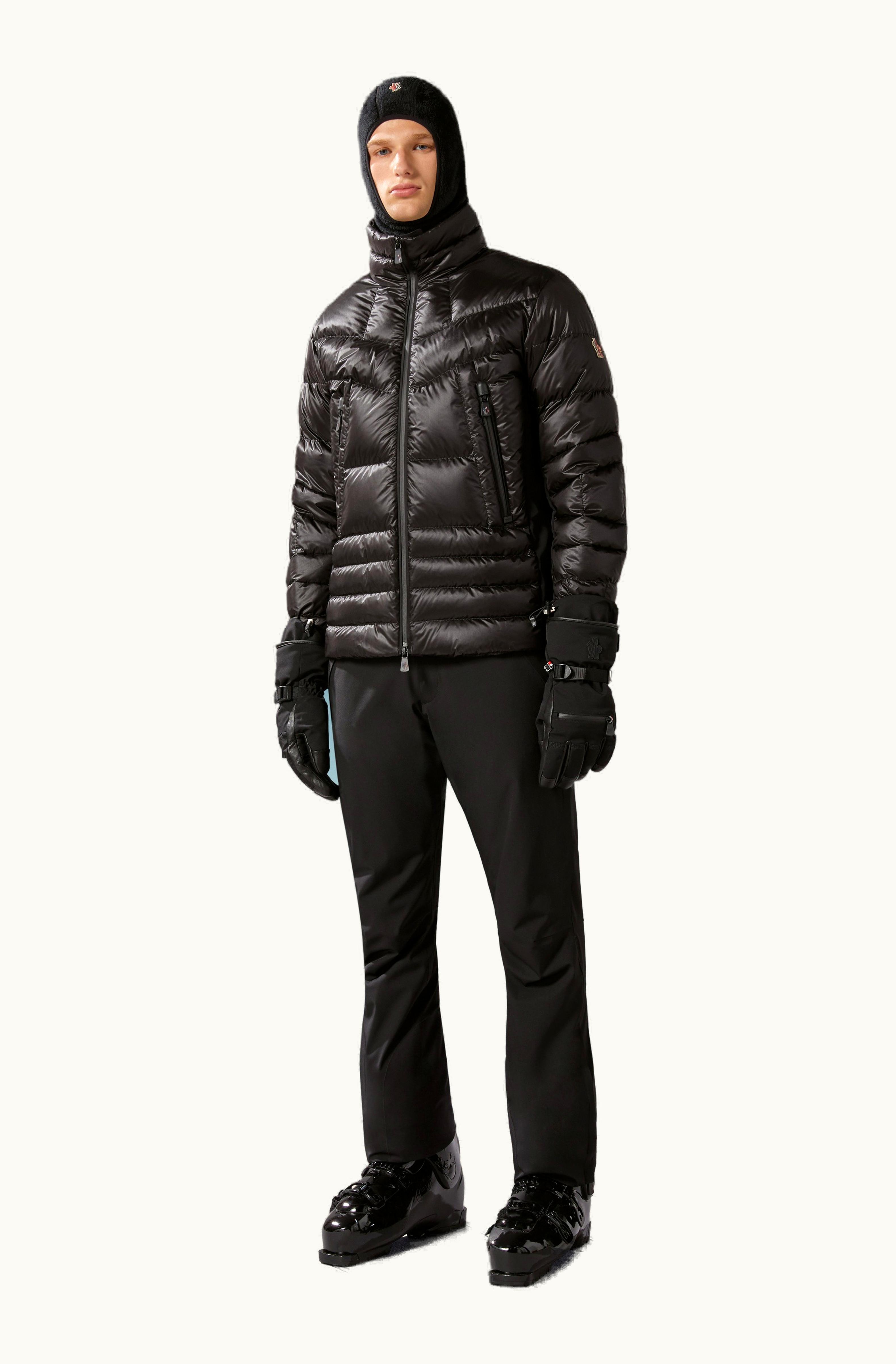 Moncler Moncler Canmore Short Down Jacket Black