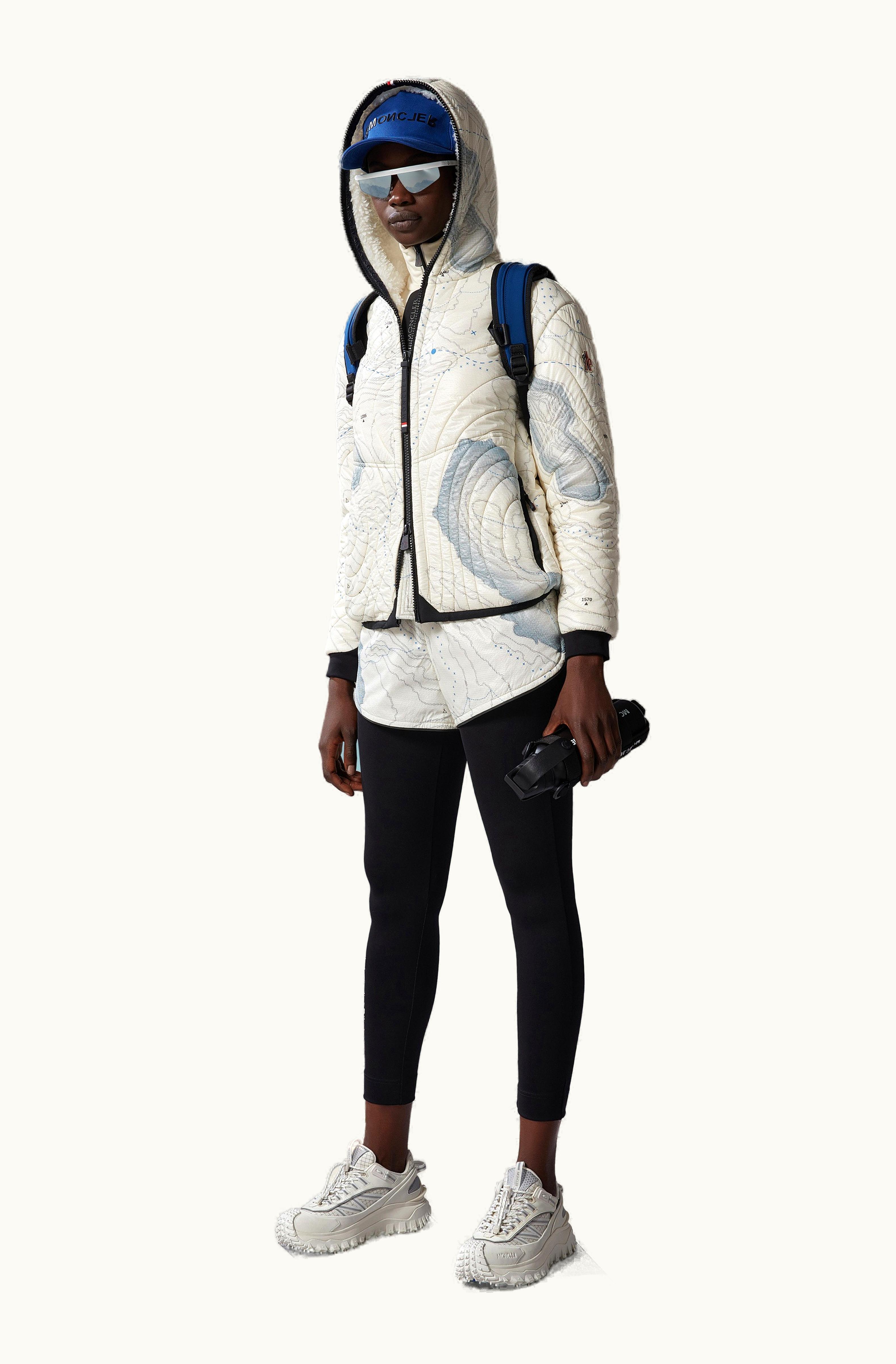 Moncler Moncler Niverolle Padded Jacket Blue & White