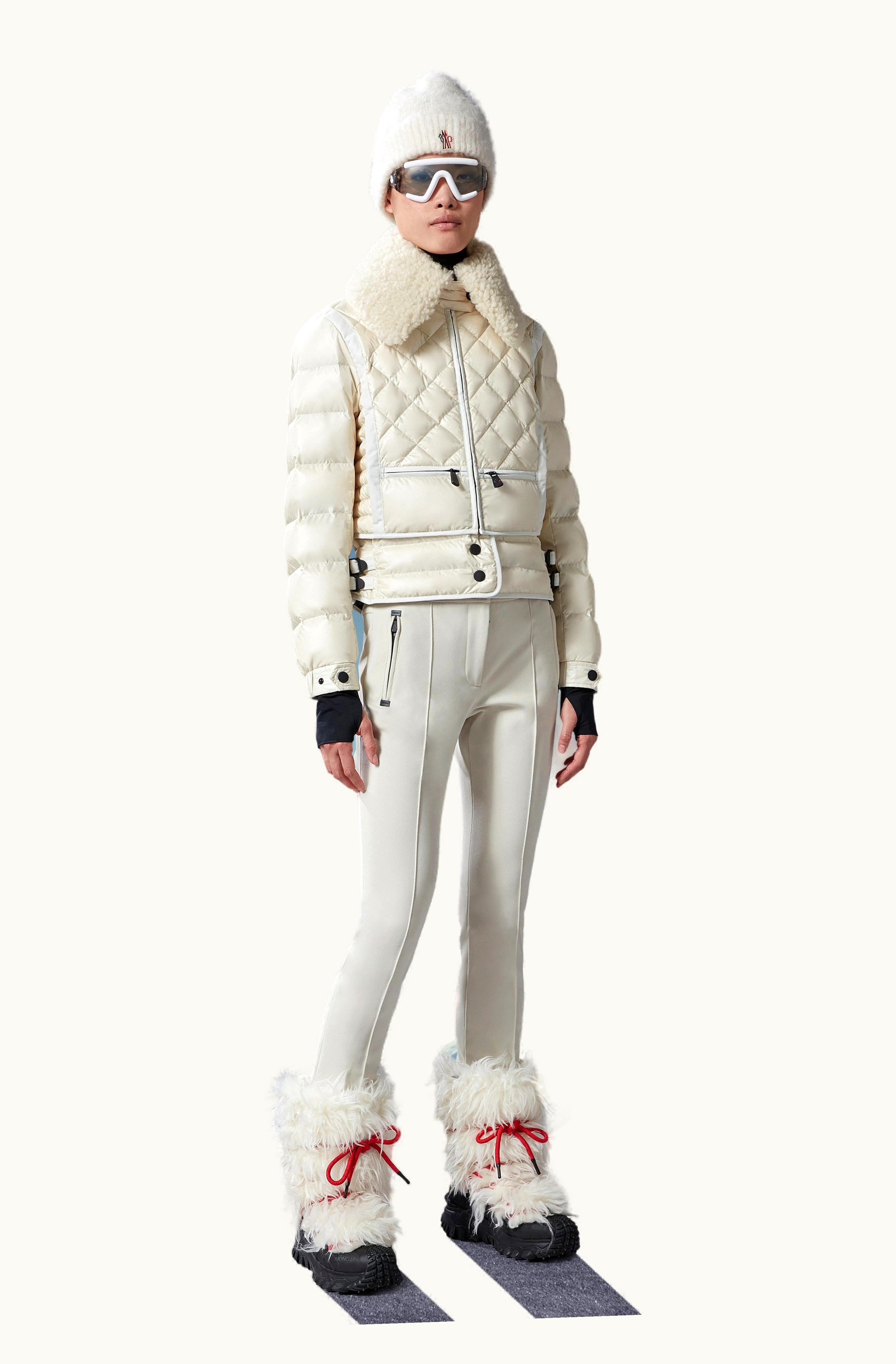 Moncler Moncler Chaviere Short Down Jacket Off White