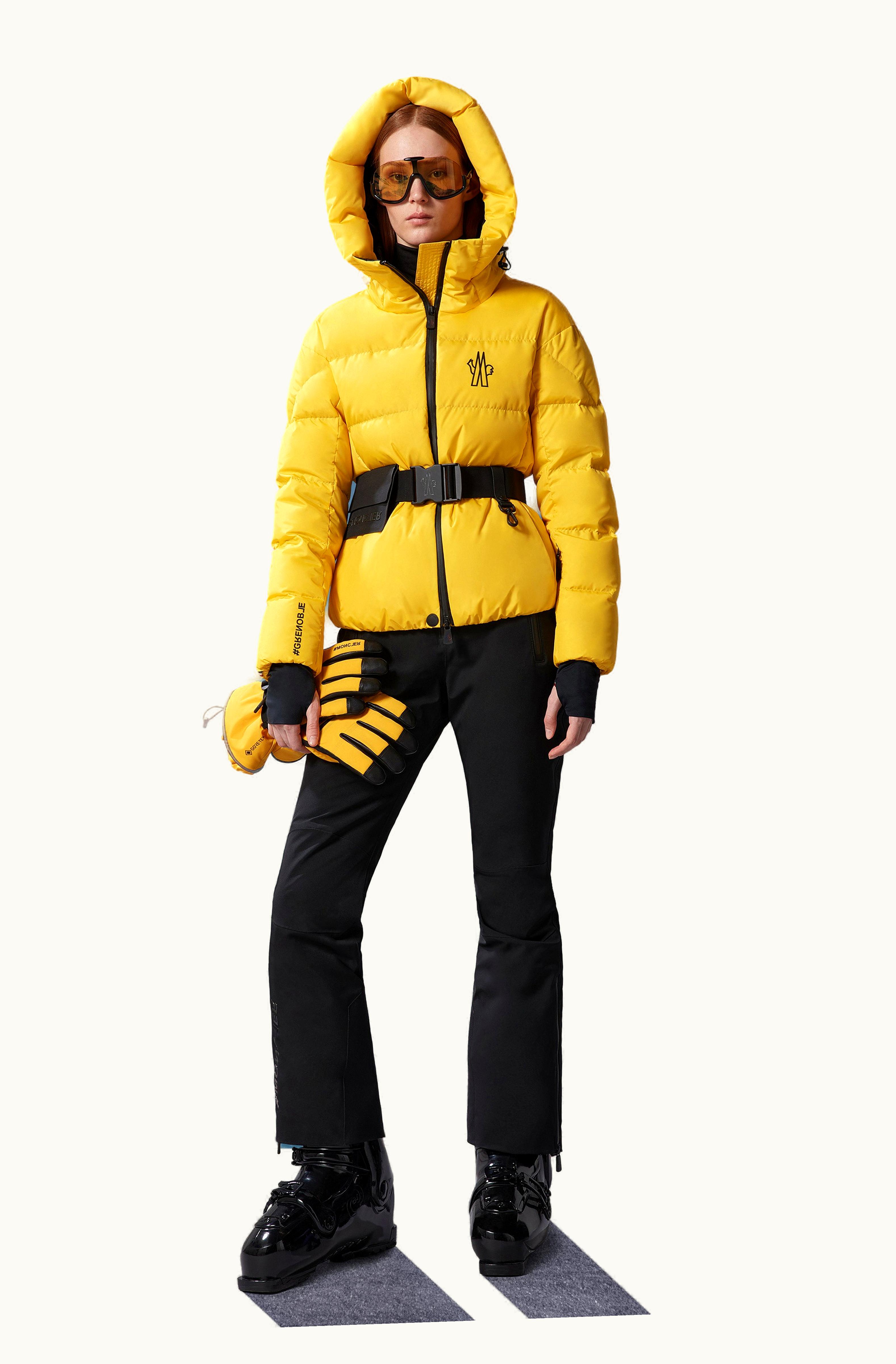 Moncler Moncler Bouquetin Short Down Jacket Sunny Yellow