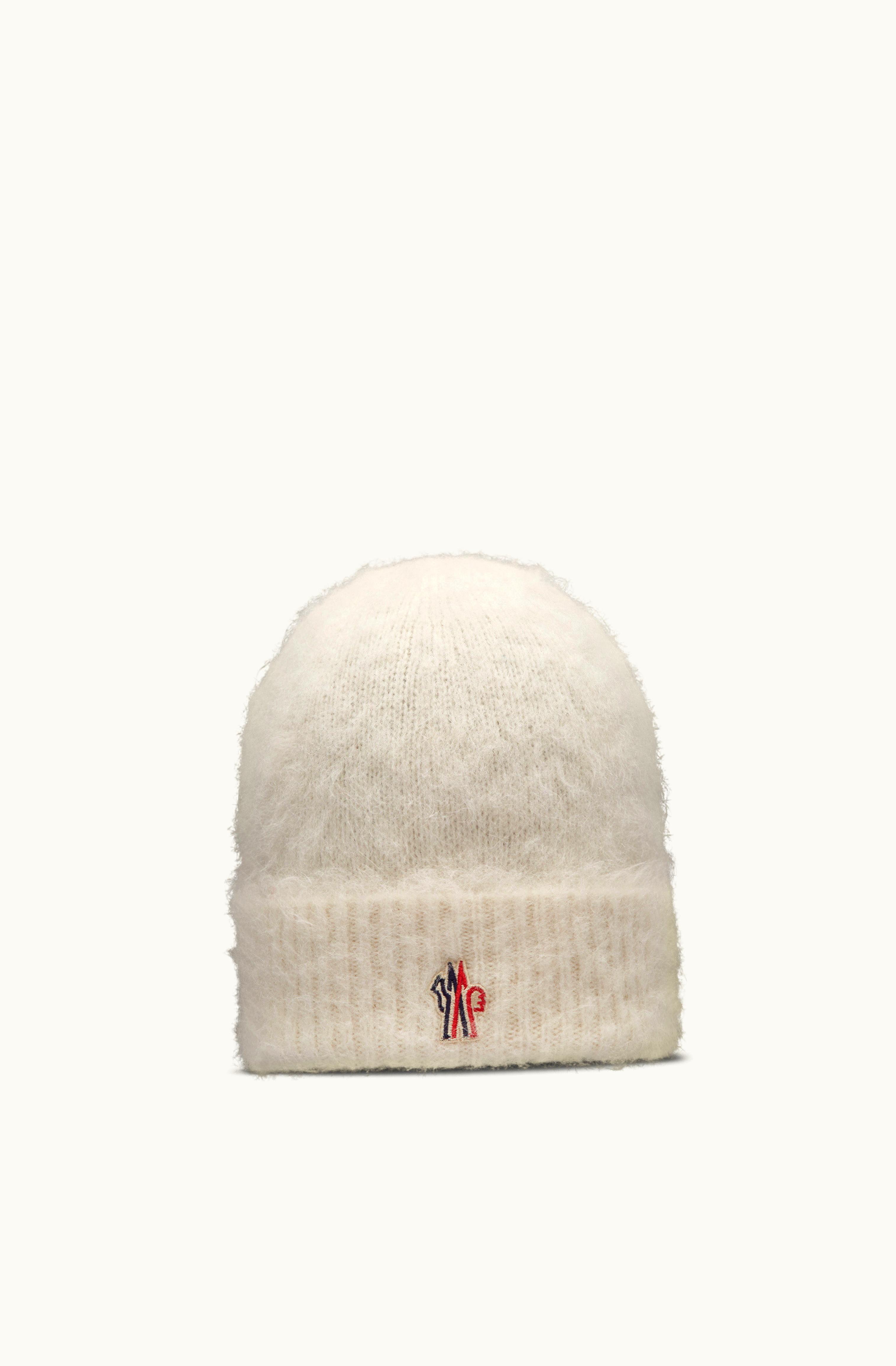 Moncler Moncler Wool & Alpaca Beanie Snow White