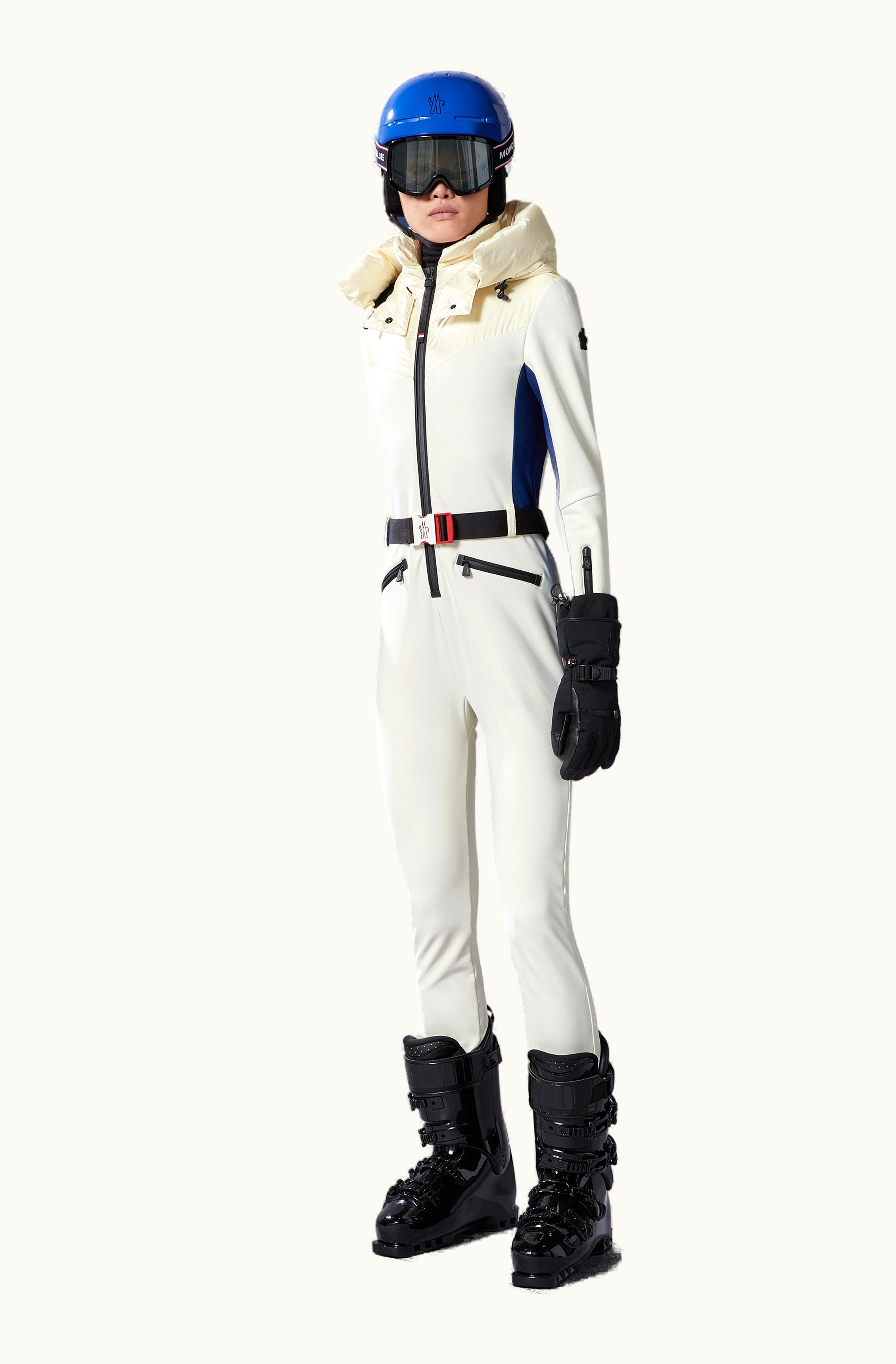 Moncler Moncler Ski Suit Blue & White & Red