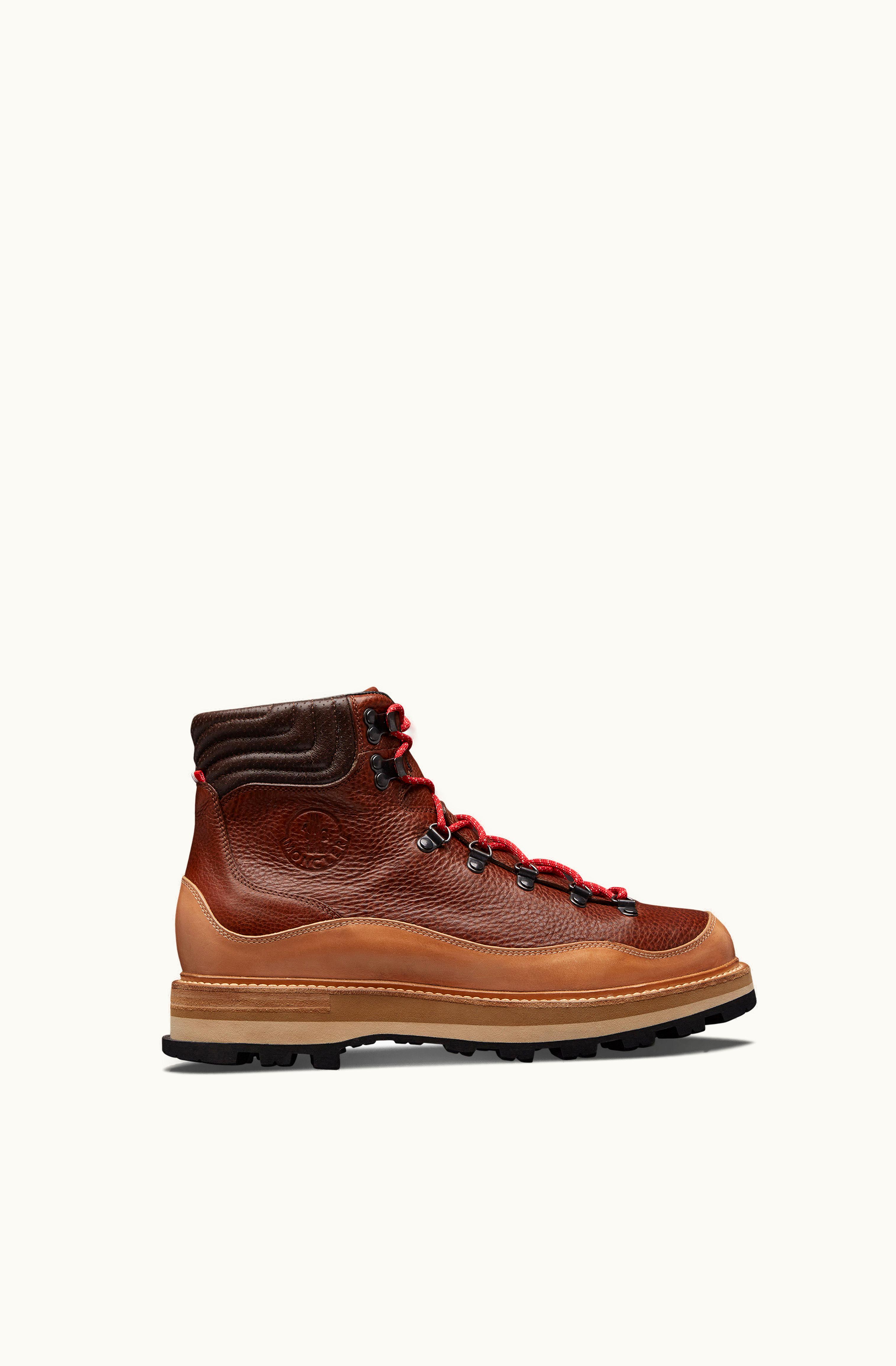 Moncler Moncler Peka Trek Hiking Boots Beige & Brown