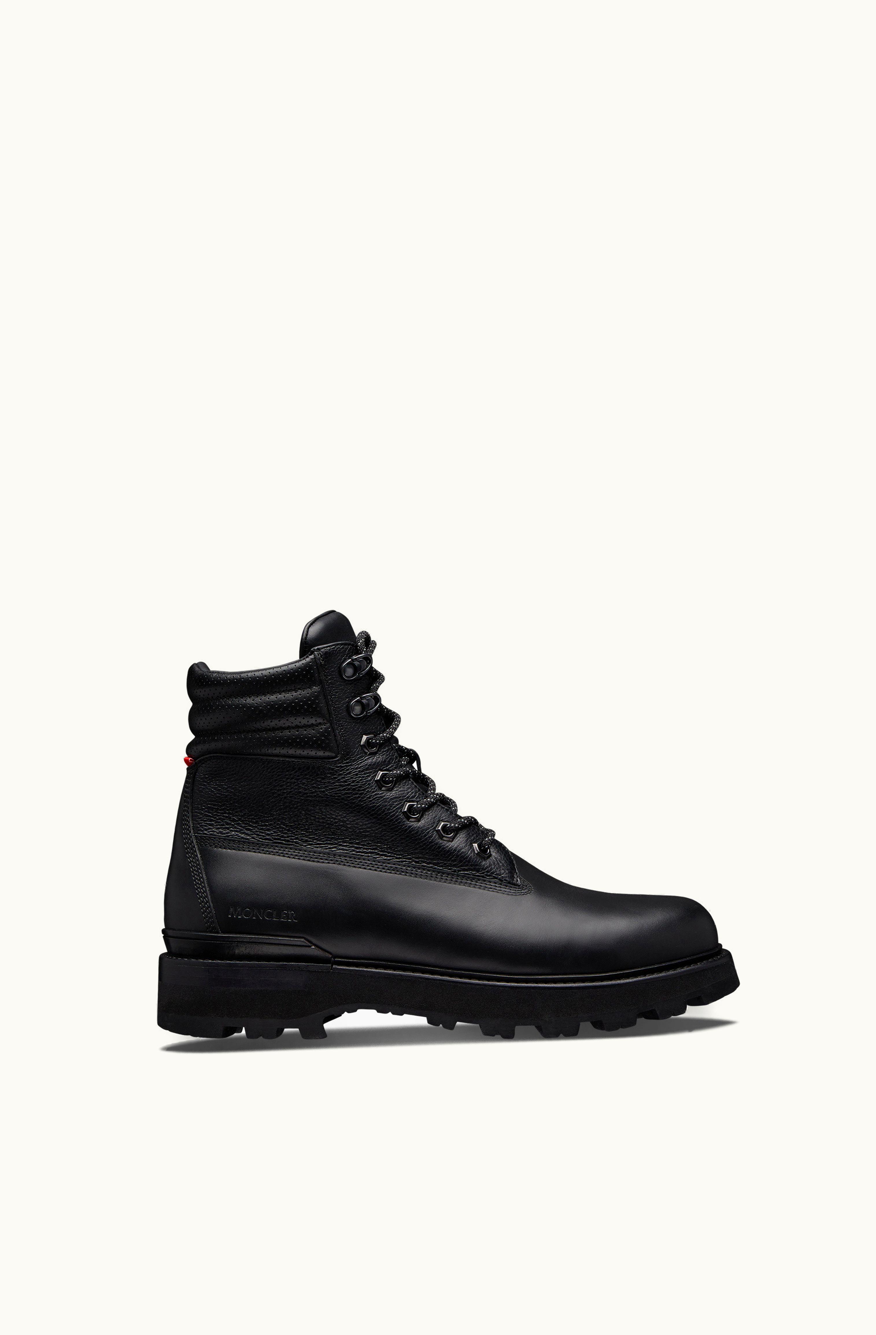 Moncler Moncler Peka Lace-Up Boots Black