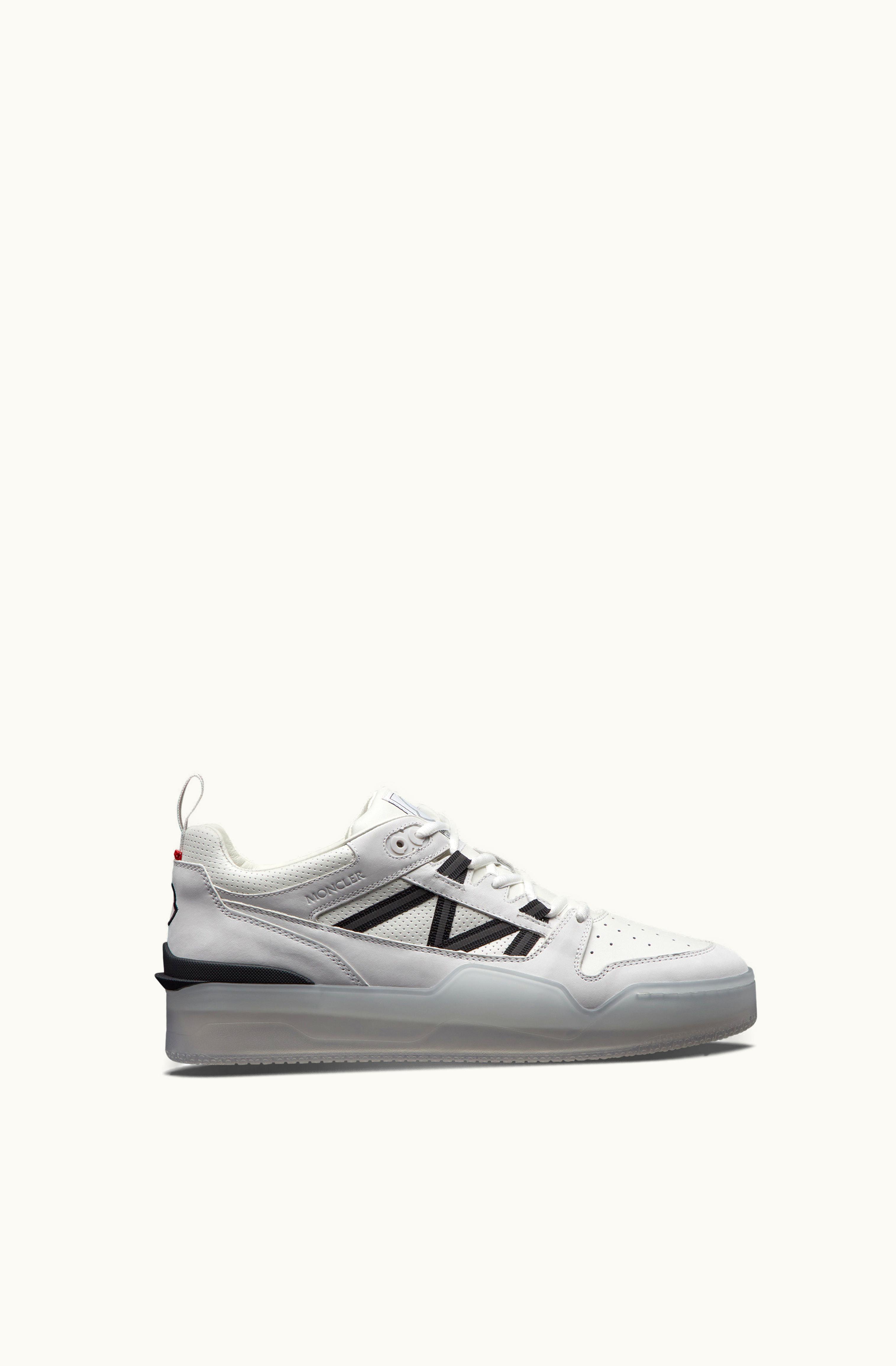 Moncler Moncler Pivot Low-Top Trainers Black & White