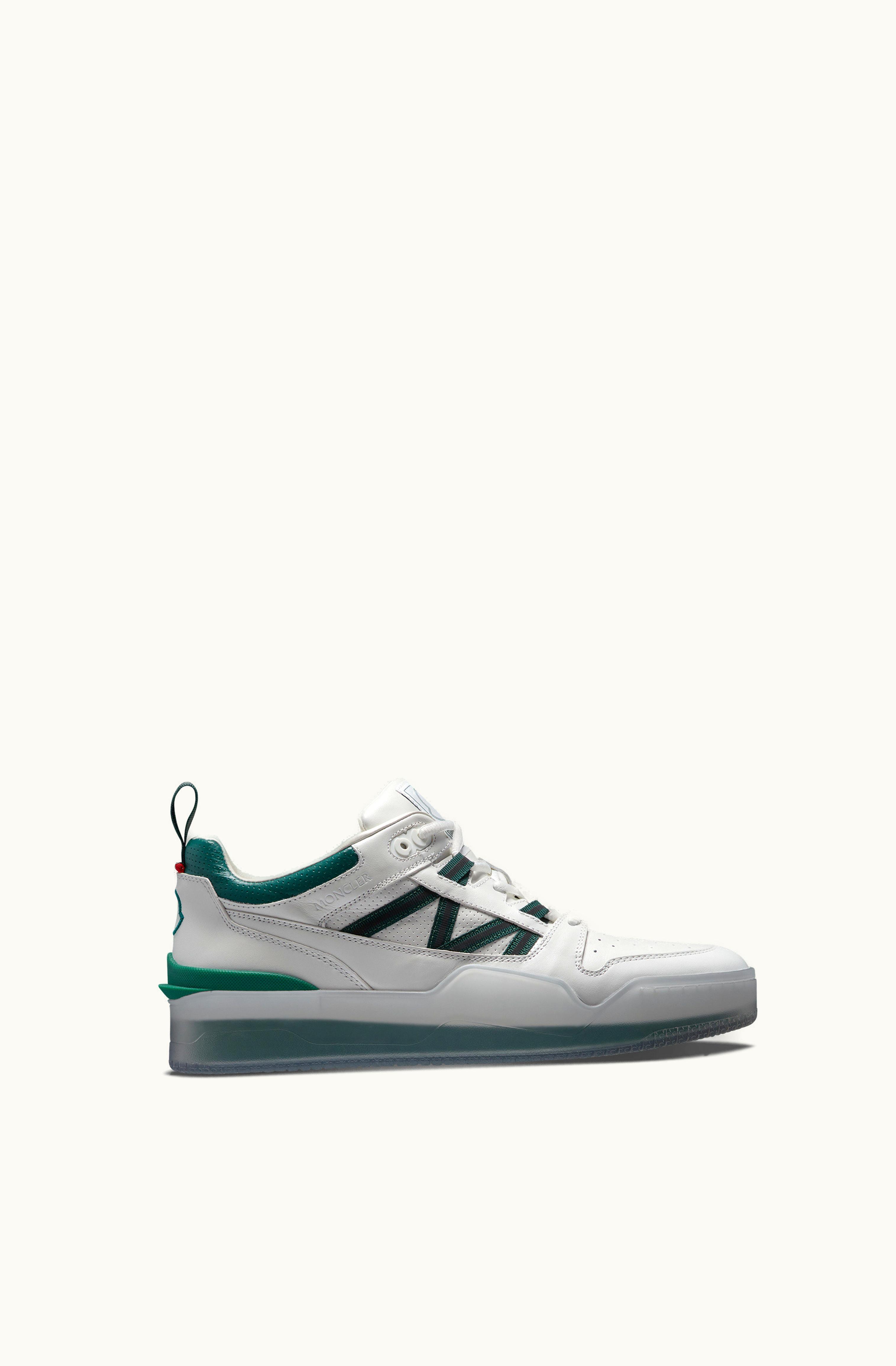 Moncler Moncler Pivot Low-Top Trainers White & Green
