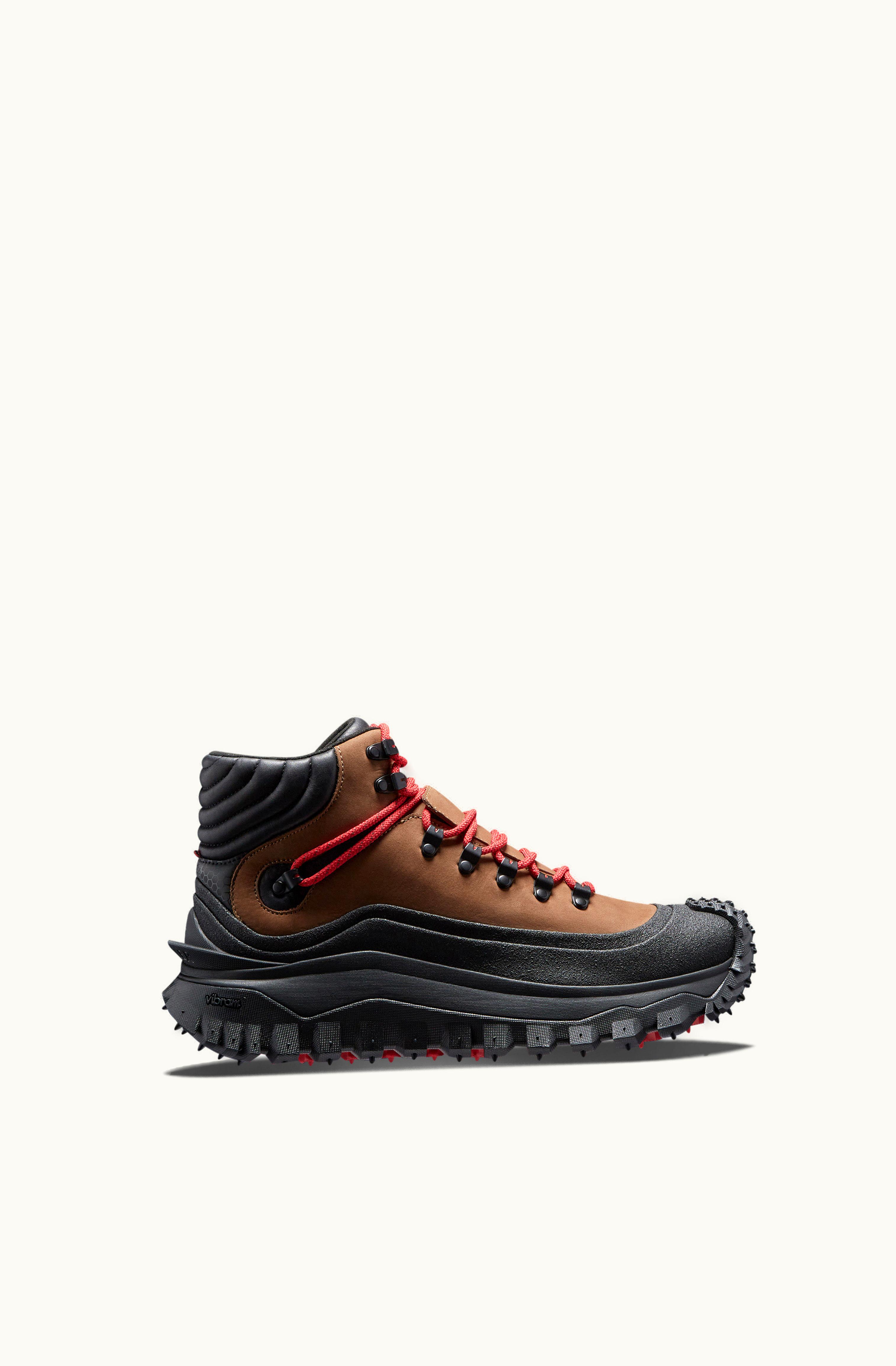 Moncler Moncler Trailgrip Gtx Lace-Up Boots Brown & Black