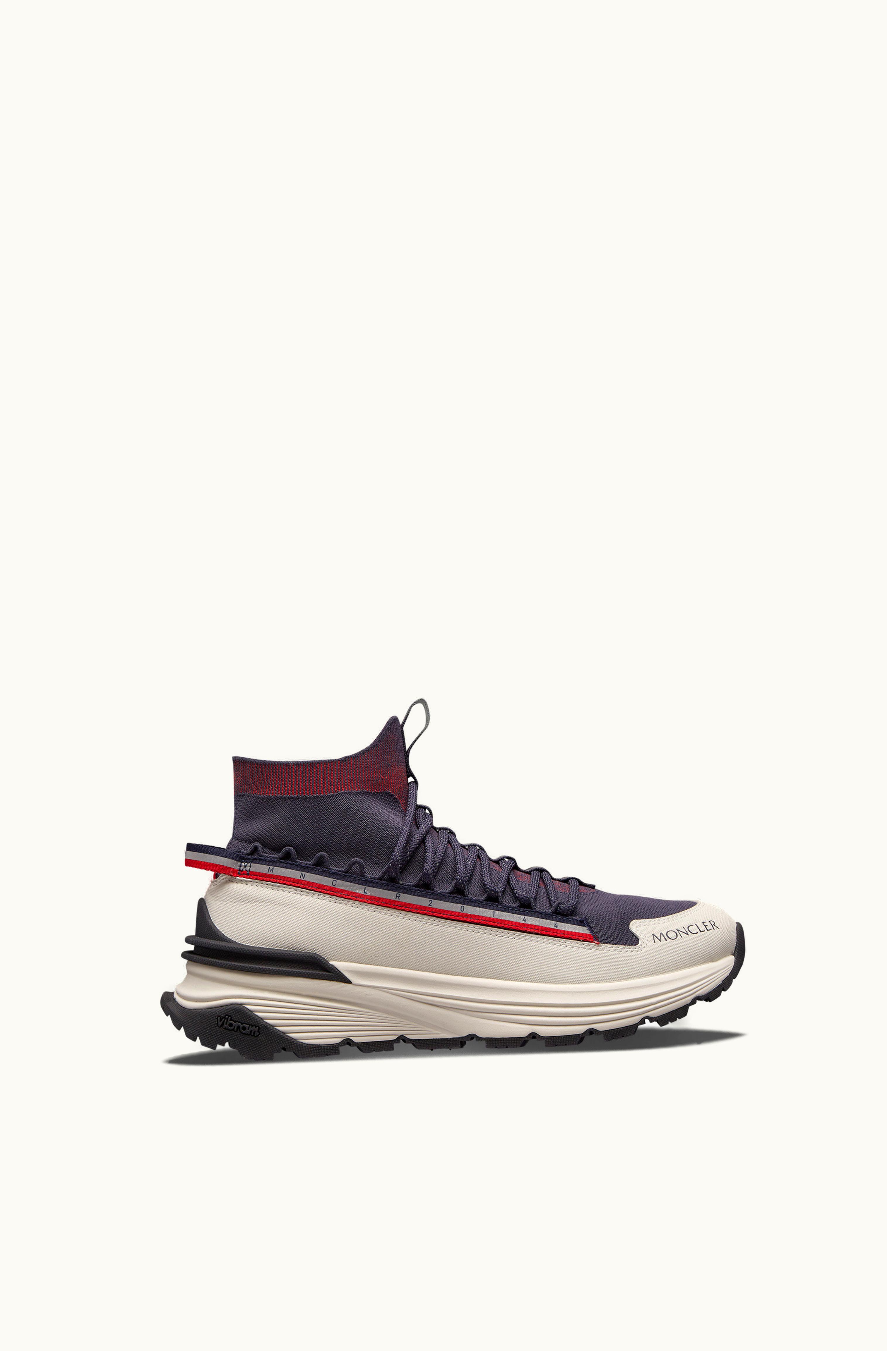 Moncler Moncler Monte Runner Trainers White & Light Blue