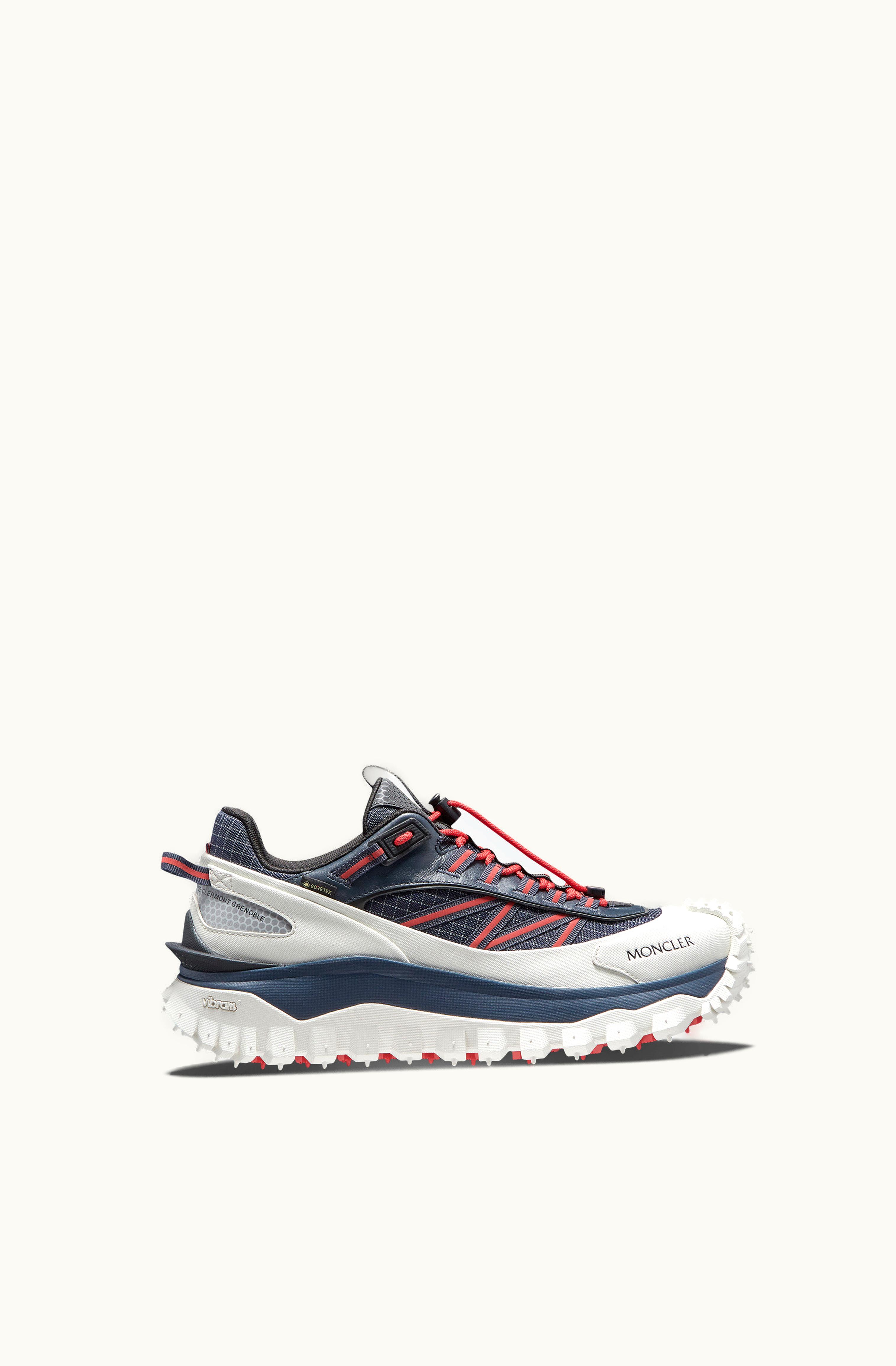 Moncler Moncler Trailgrip Gtx Trainers Blue & White & Red
