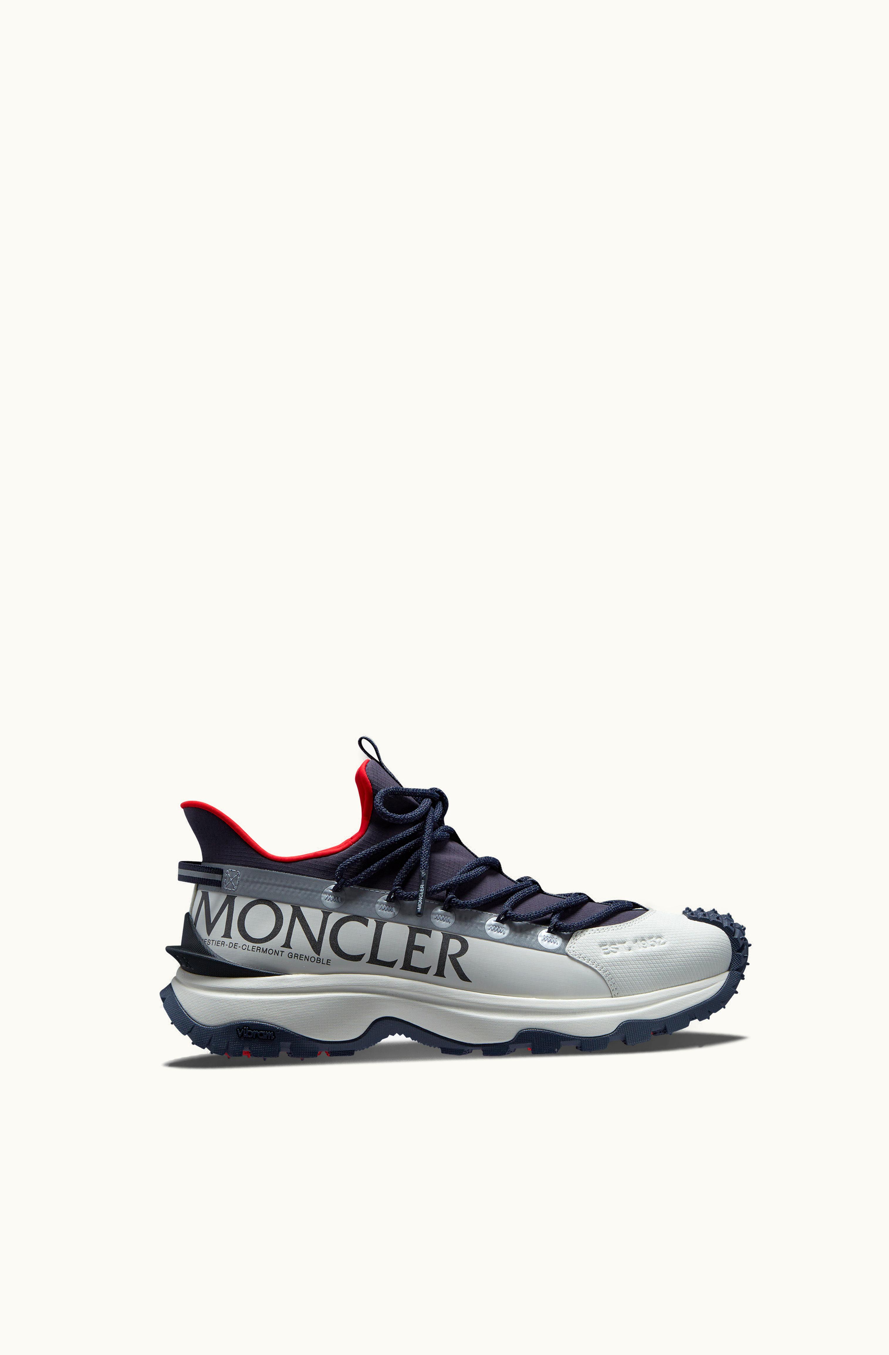 Moncler Moncler Trailgrip Lite 2 Trainers White & Black & Gray