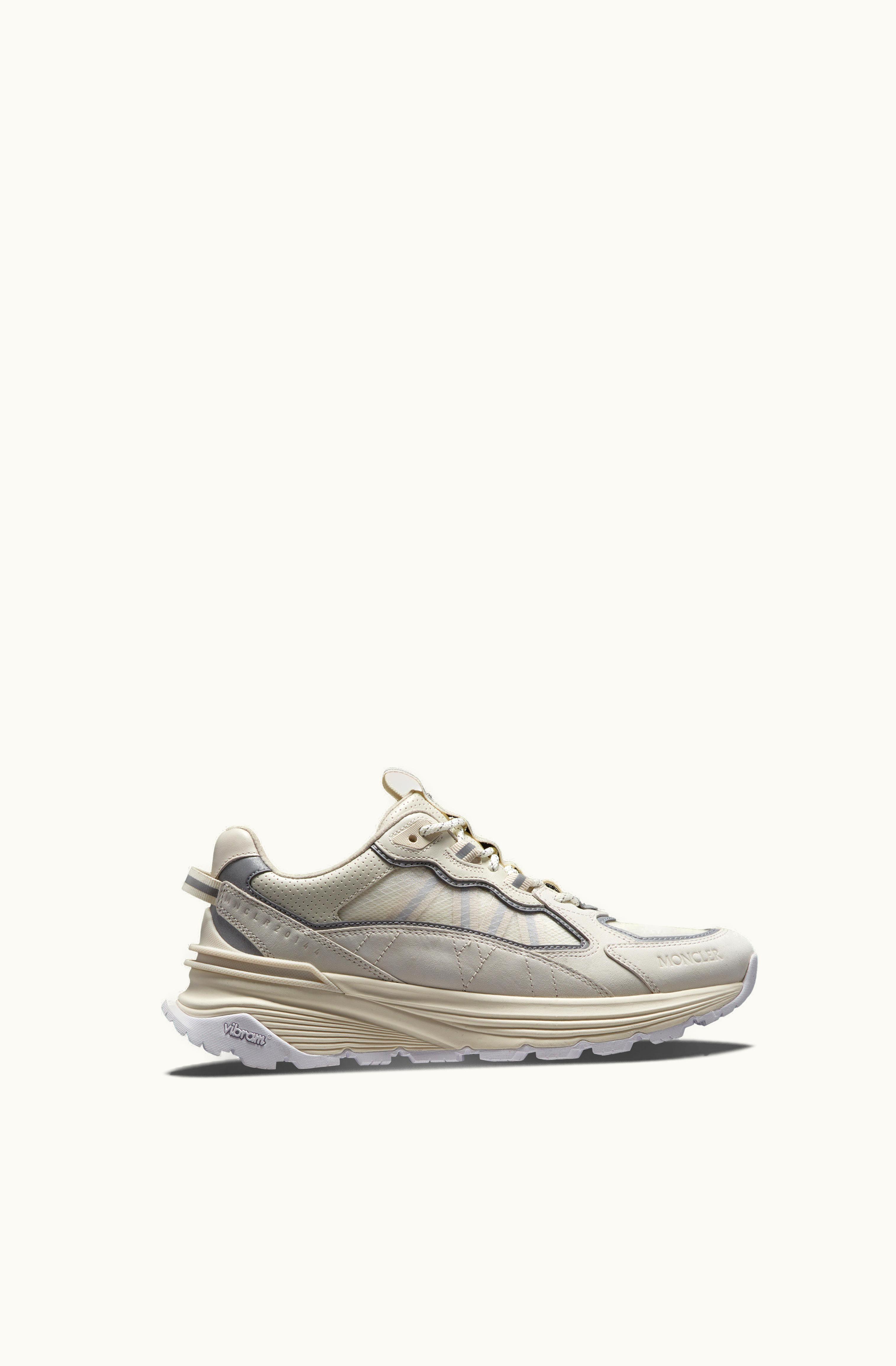Moncler Moncler Lite Runner Low Top Trainers Off White