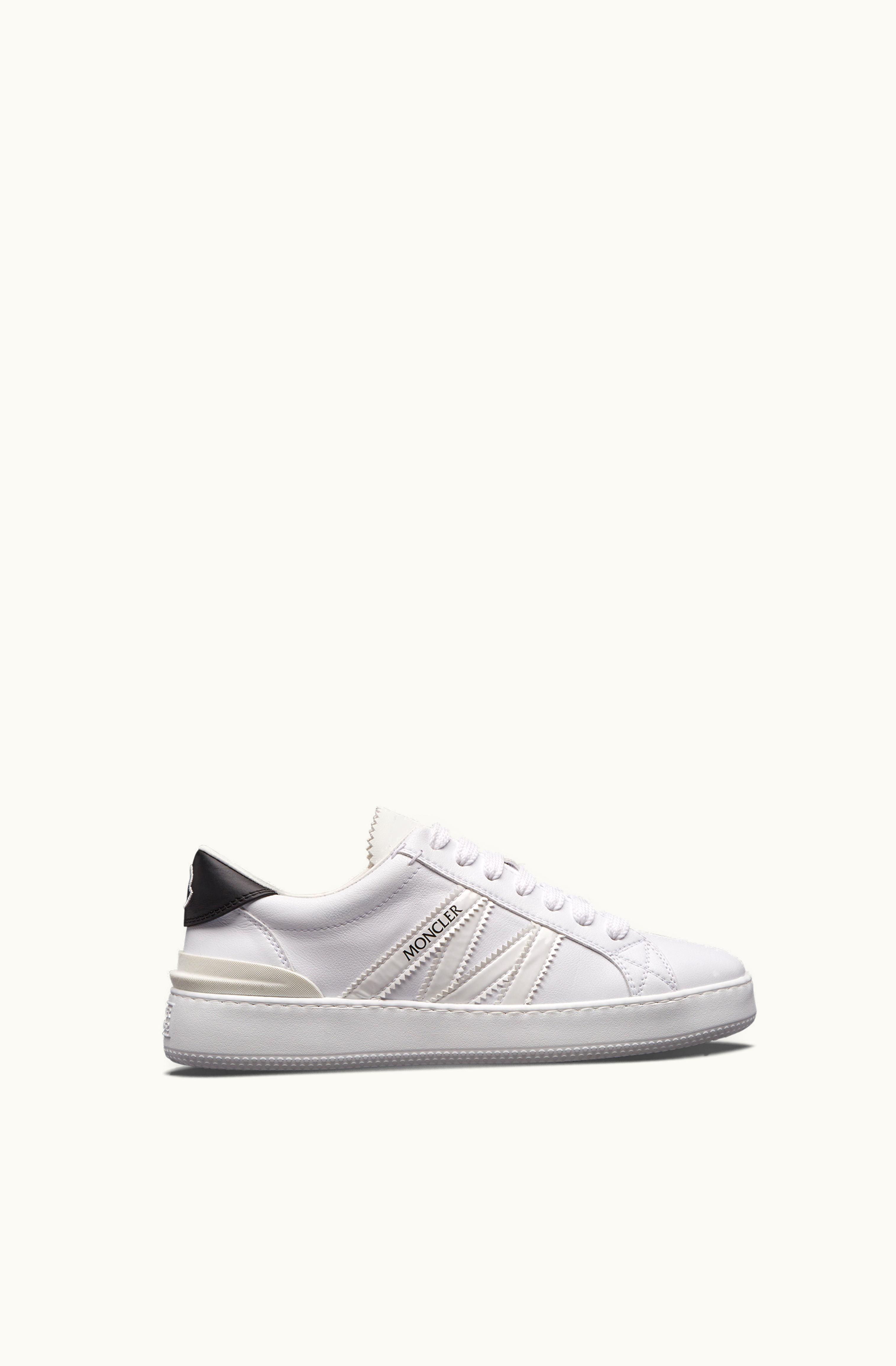 Moncler Moncler Monaco M Trainers Black & White