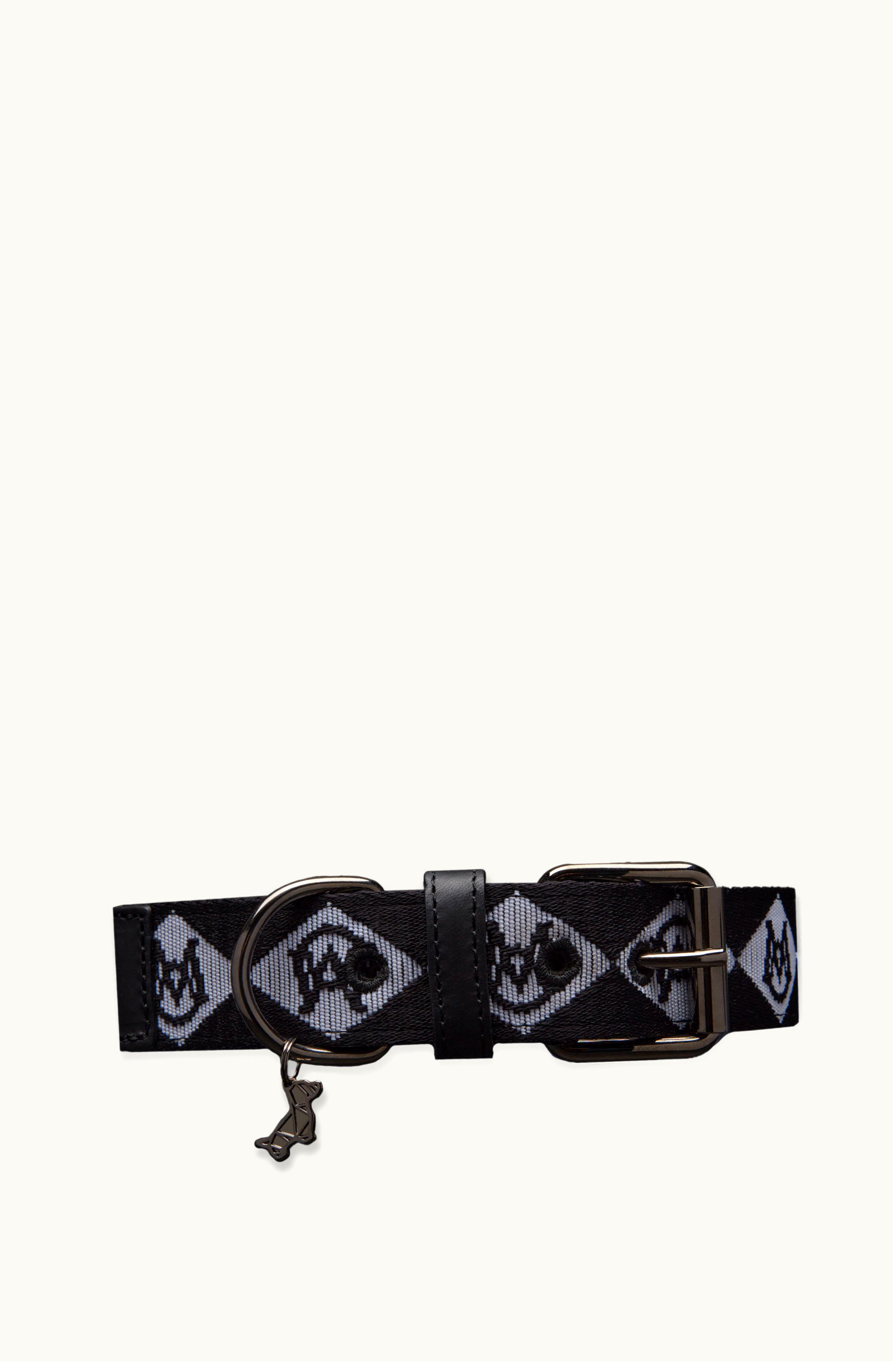 Moncler Moncler Monogram Dog Collar Black & White