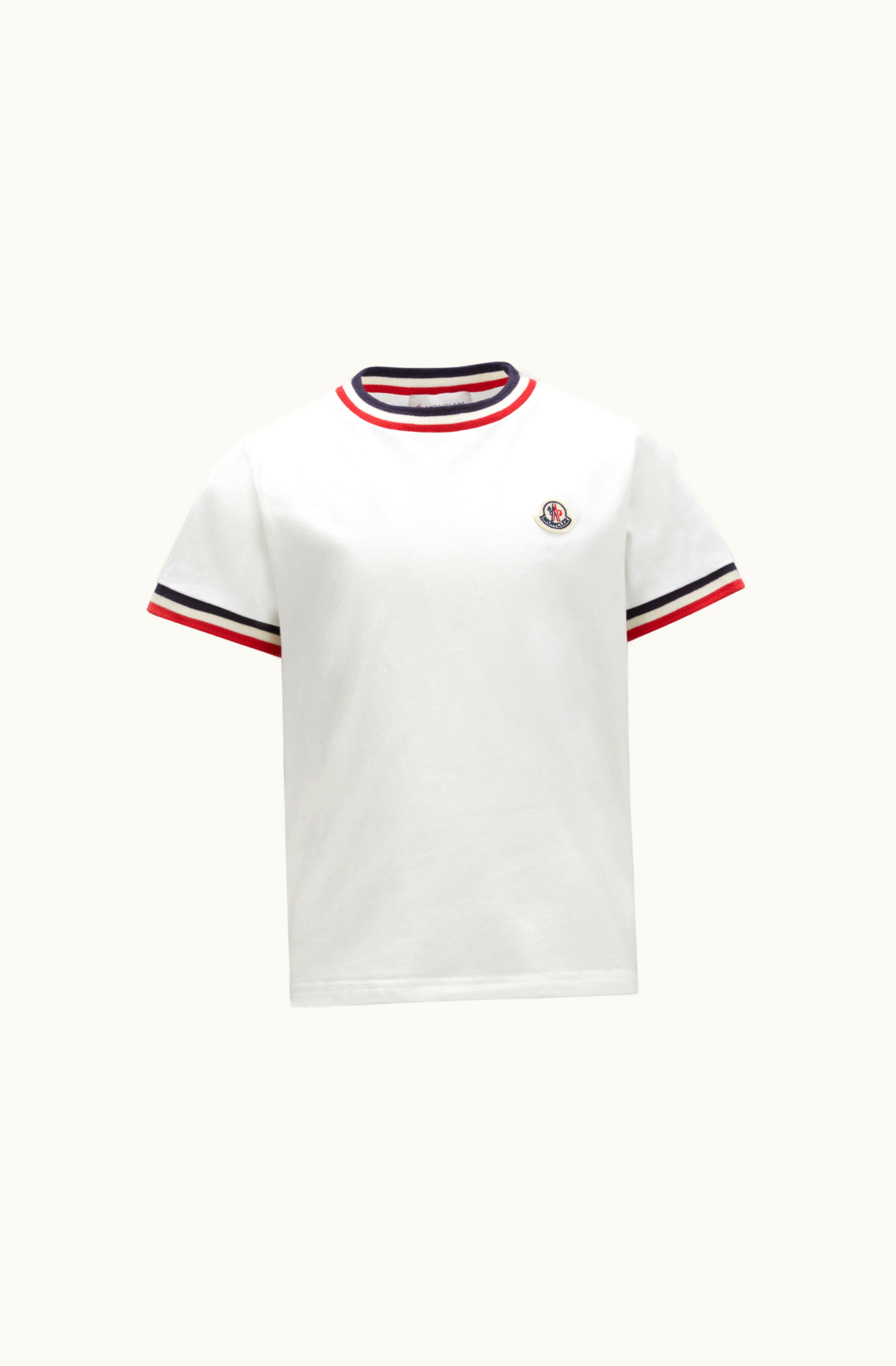 Moncler Moncler Tricolor T-Shirt White