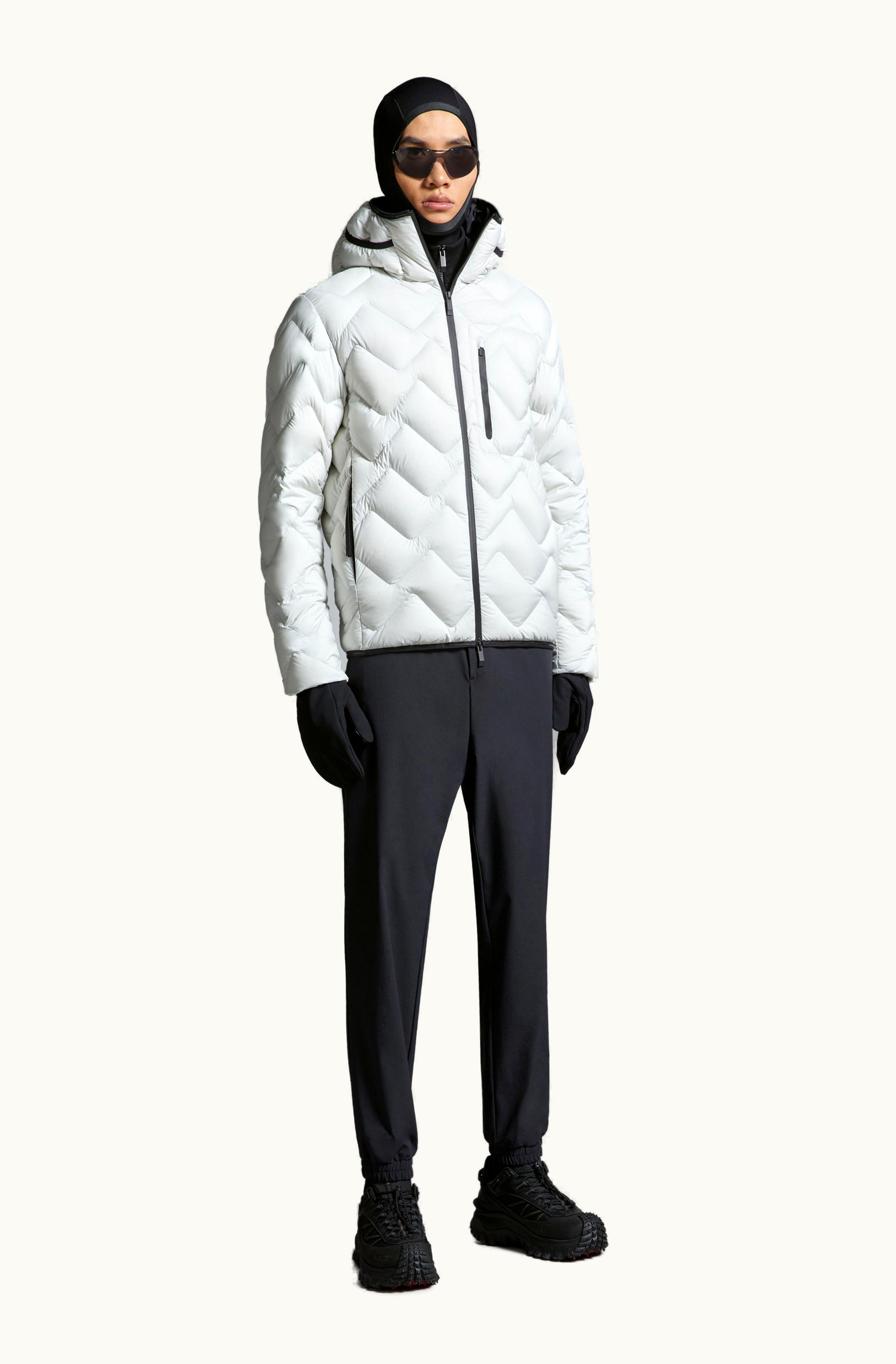 Moncler Moncler Steliere Short Down Jacket Ice Gray