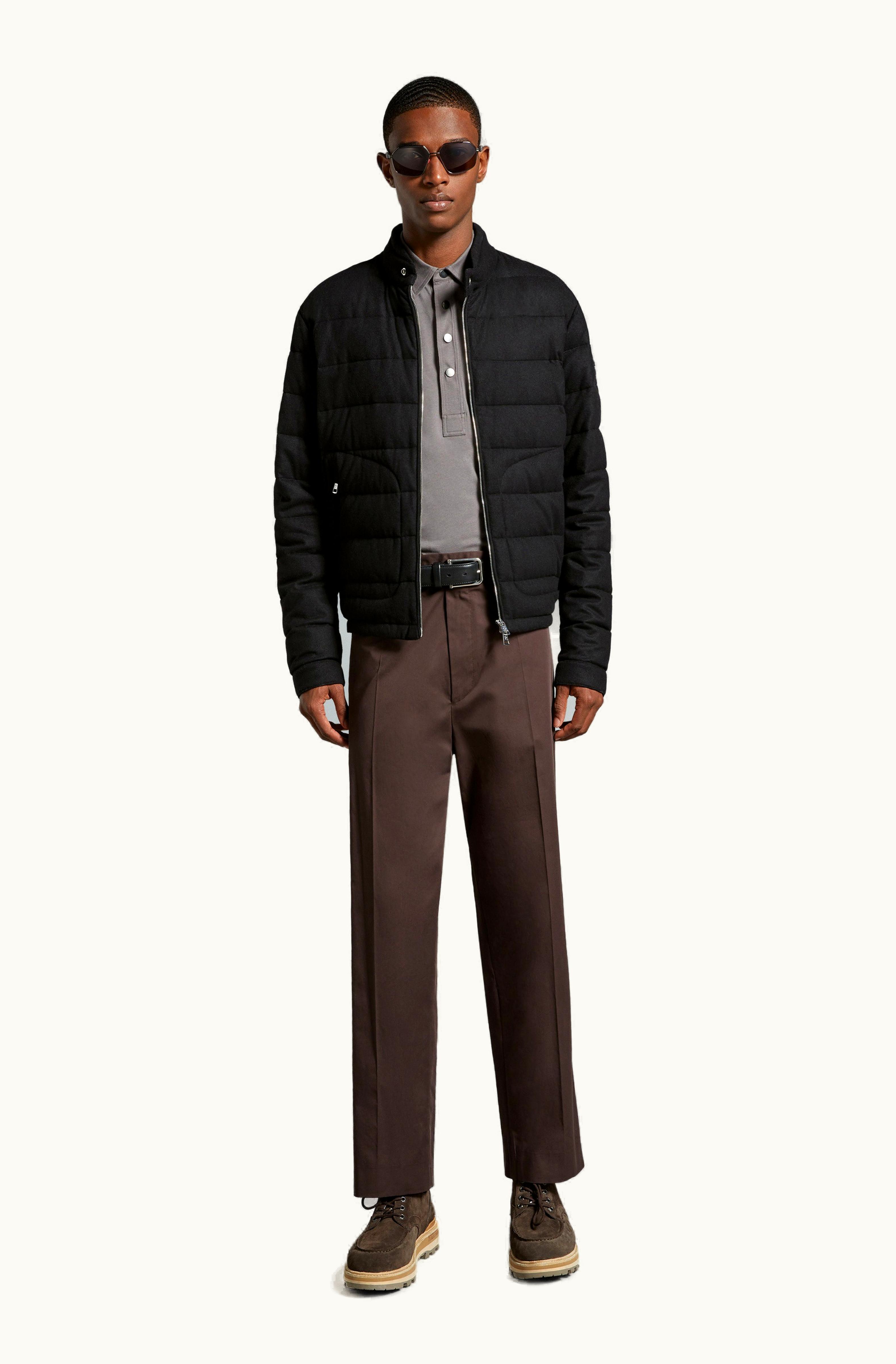 Moncler Moncler Acorus Short Down Jacket Black