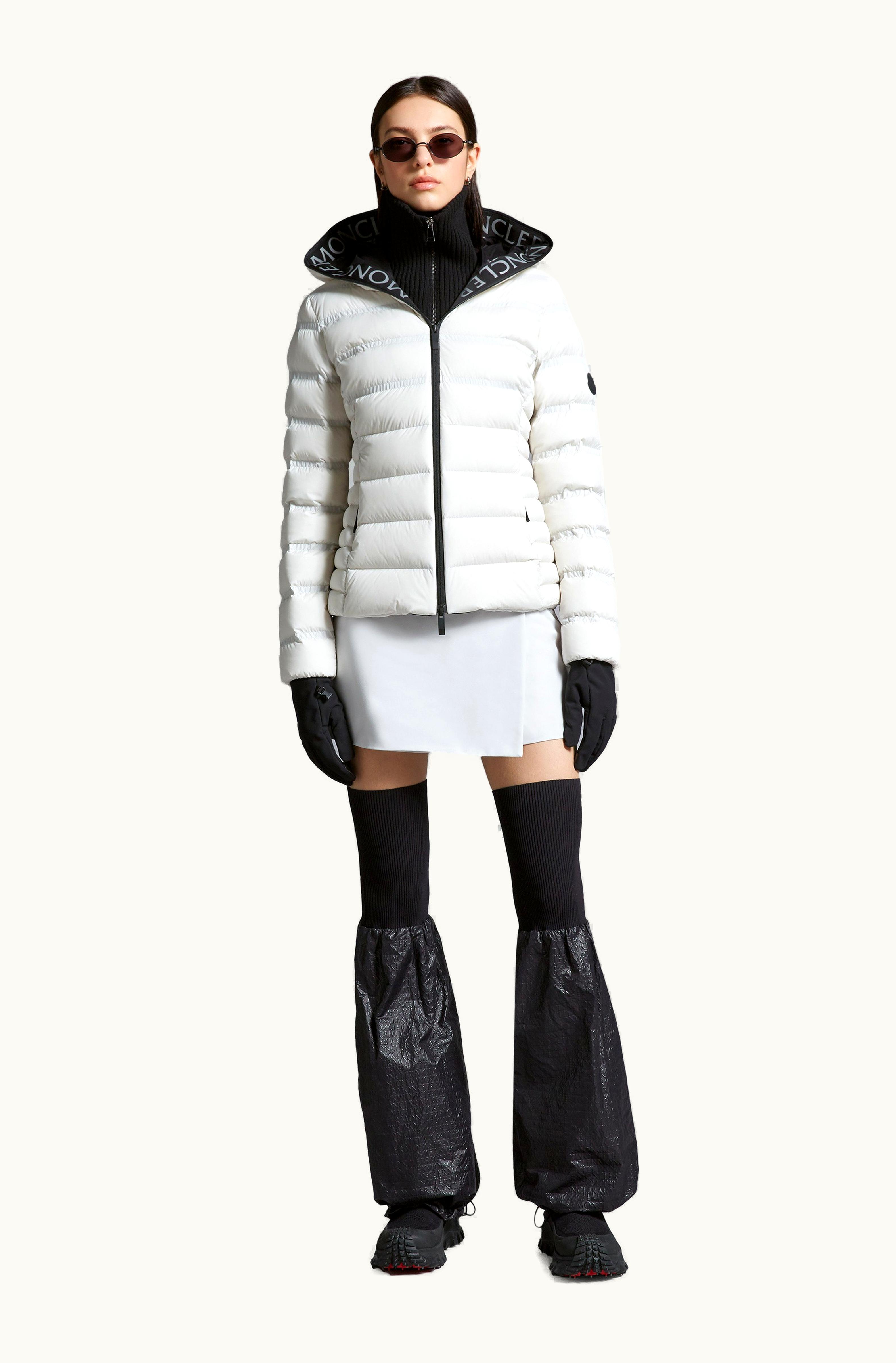 Moncler Moncler Alete Short Down Jacket Ice Gray