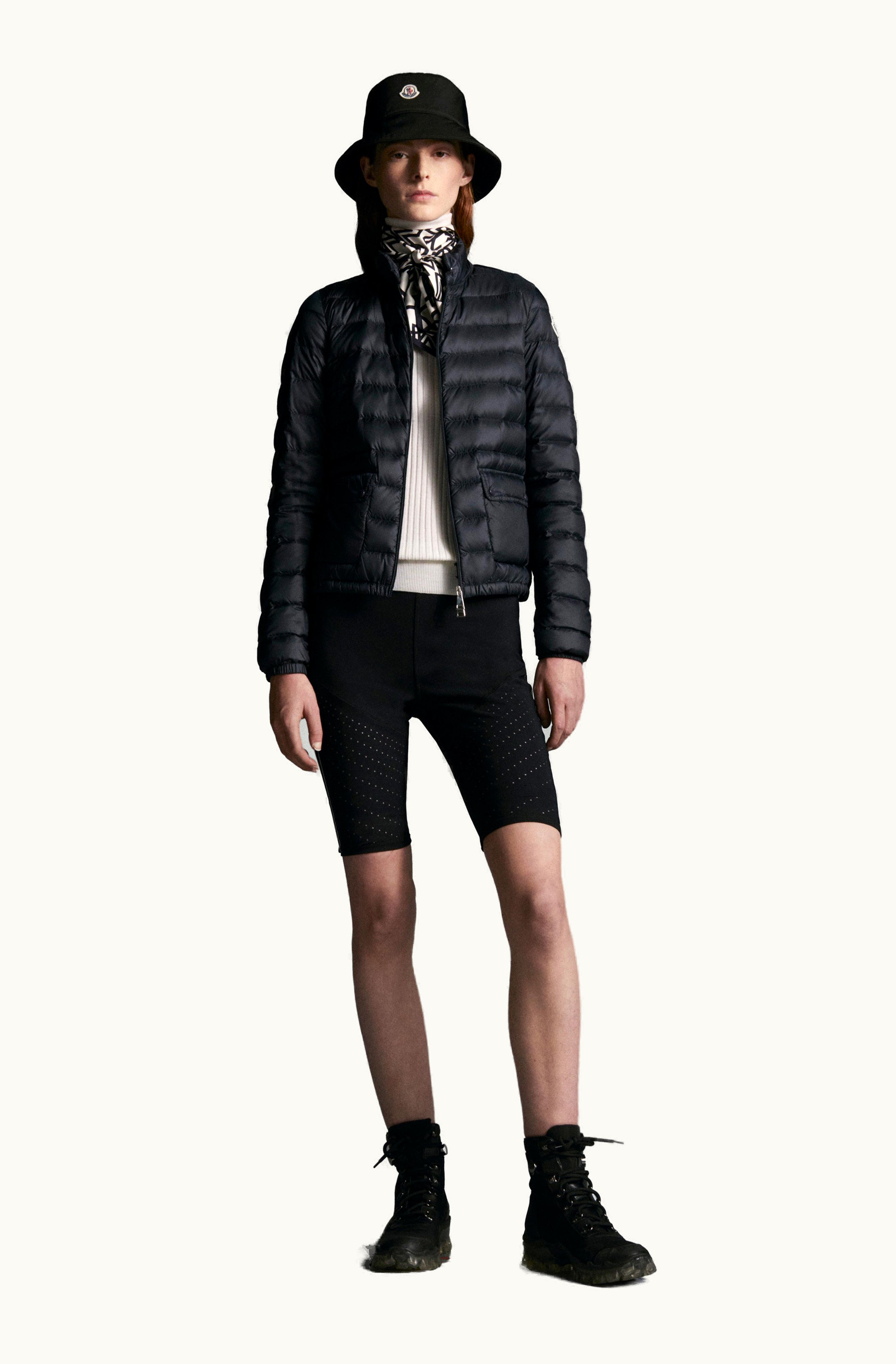 Moncler Moncler Lans Short Down Jacket Night Blue