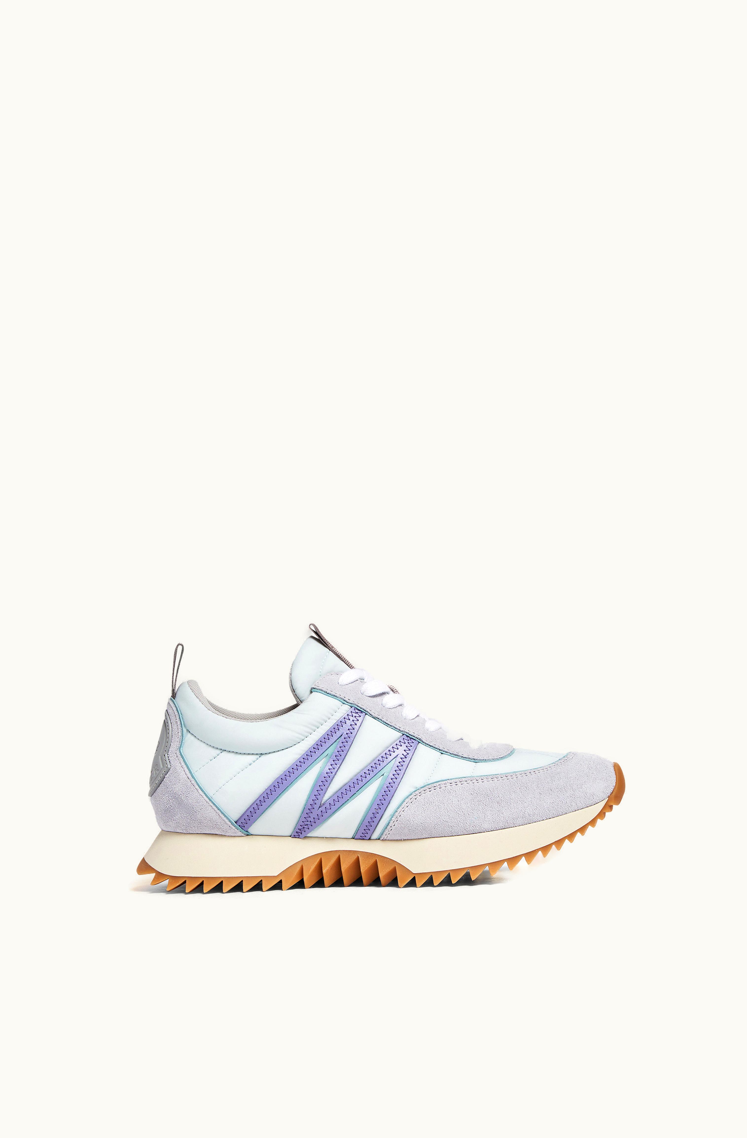 Moncler Moncler Pacey Trainers White & Light Blue