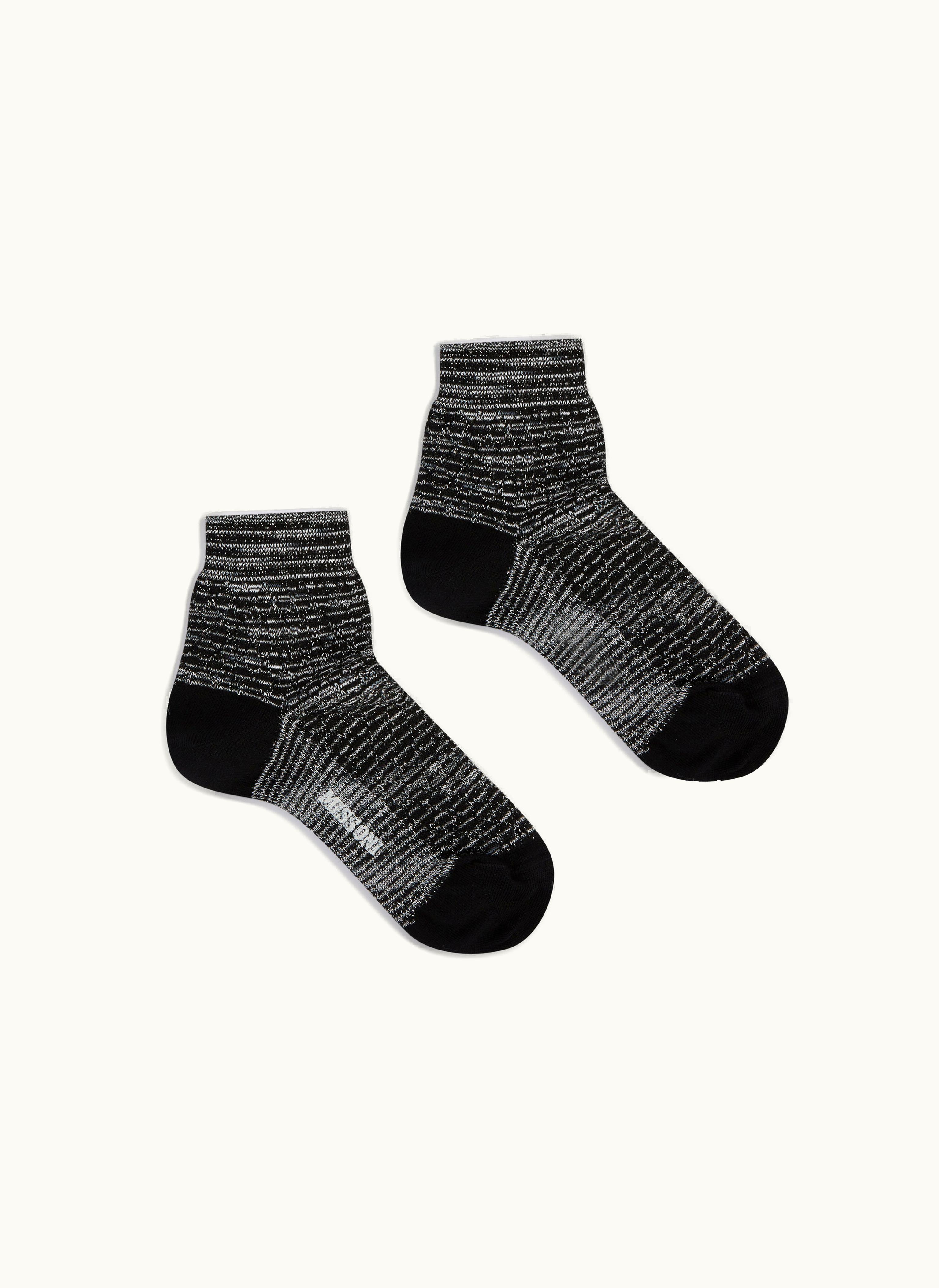 Missoni Missoni Short Cotton Blend Socks With Lurex Multicoloured