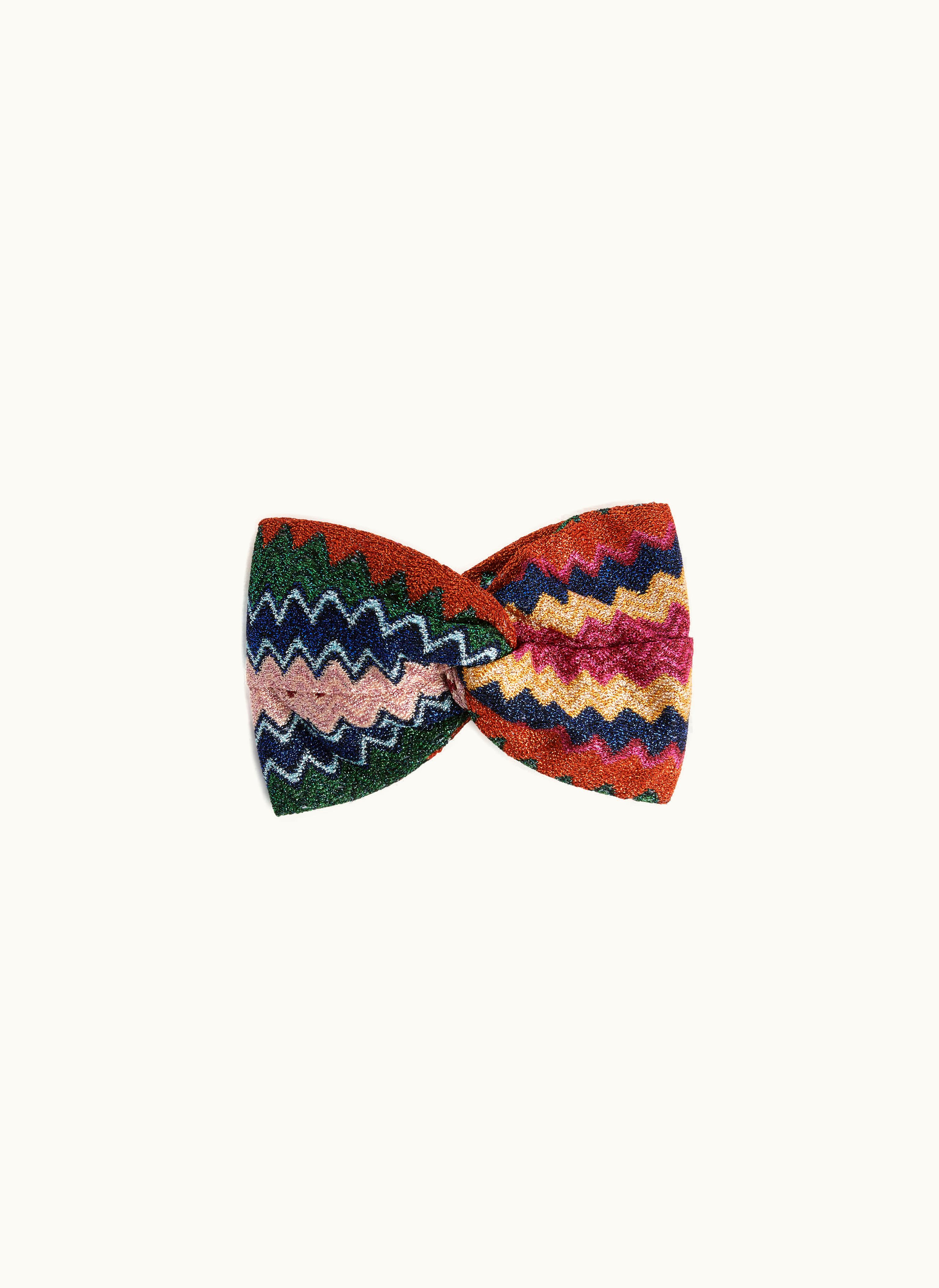 Missoni Missoni Viscose Blend Chevron Band With Lurex Multicoloured