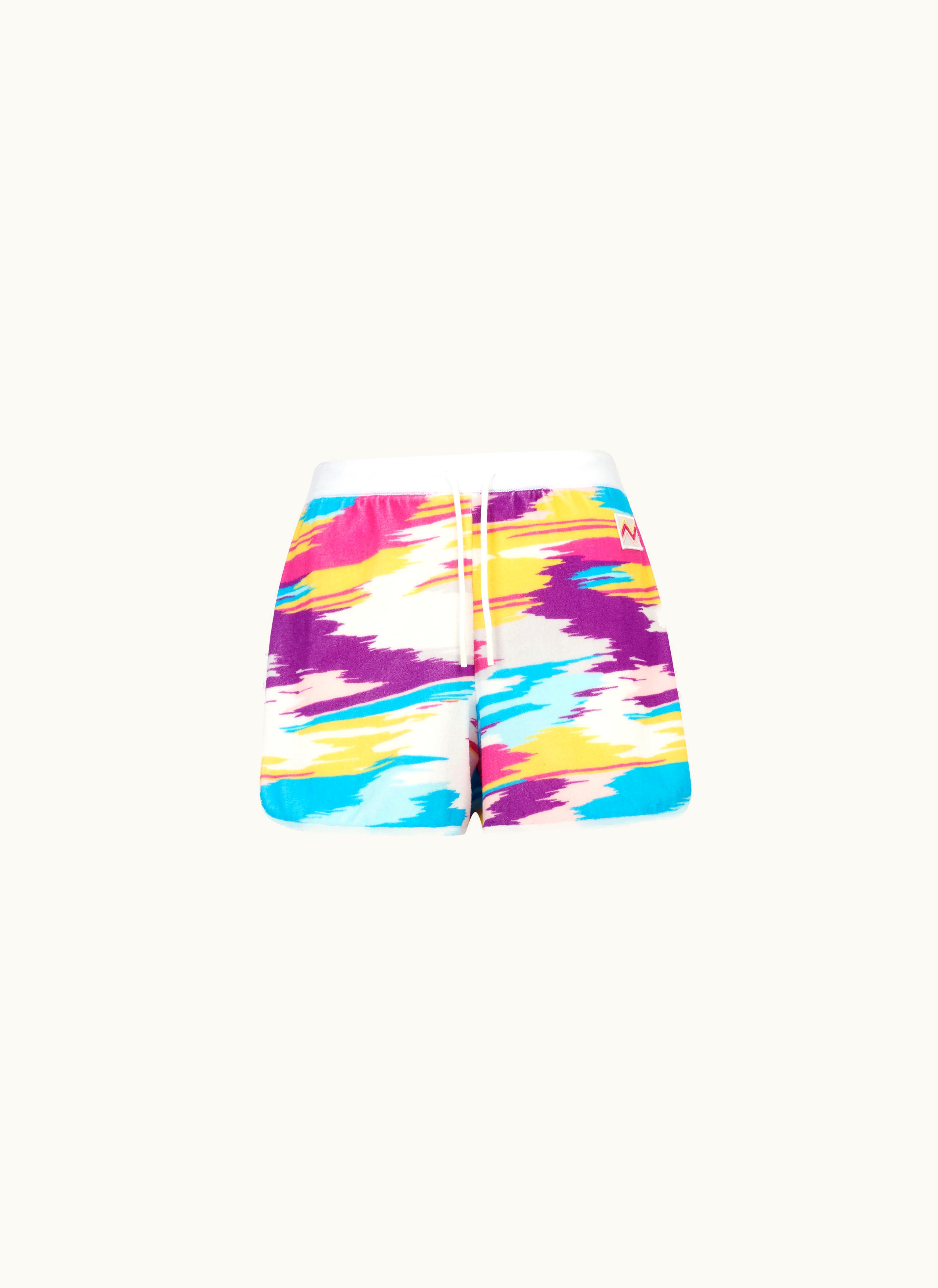 Missoni Missoni Multicoloured Slub Terry Shorts With Drawstring Multicoloured
