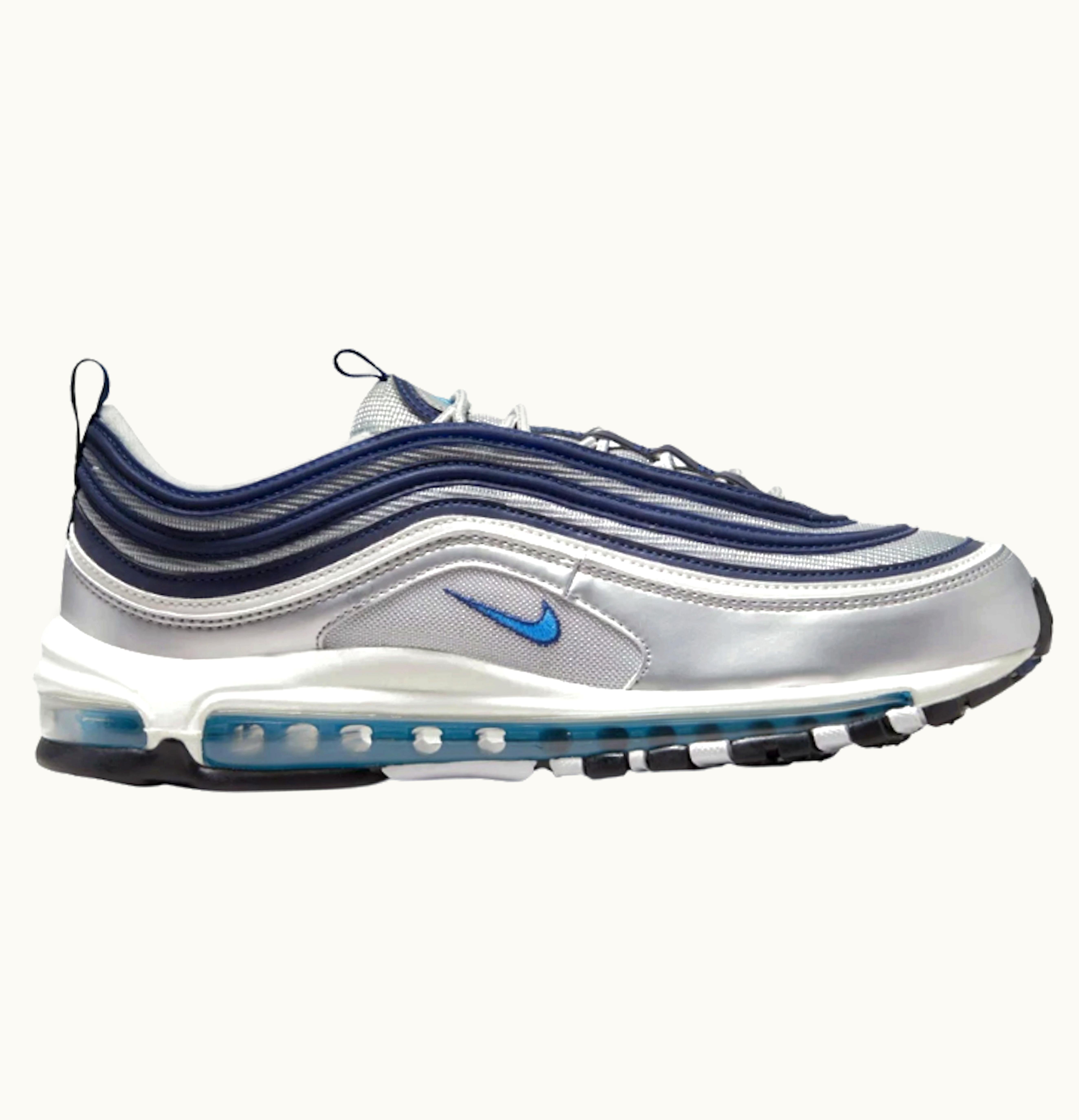 Nike Nike Air Max 97 Metallic Silver Chlorine Blue