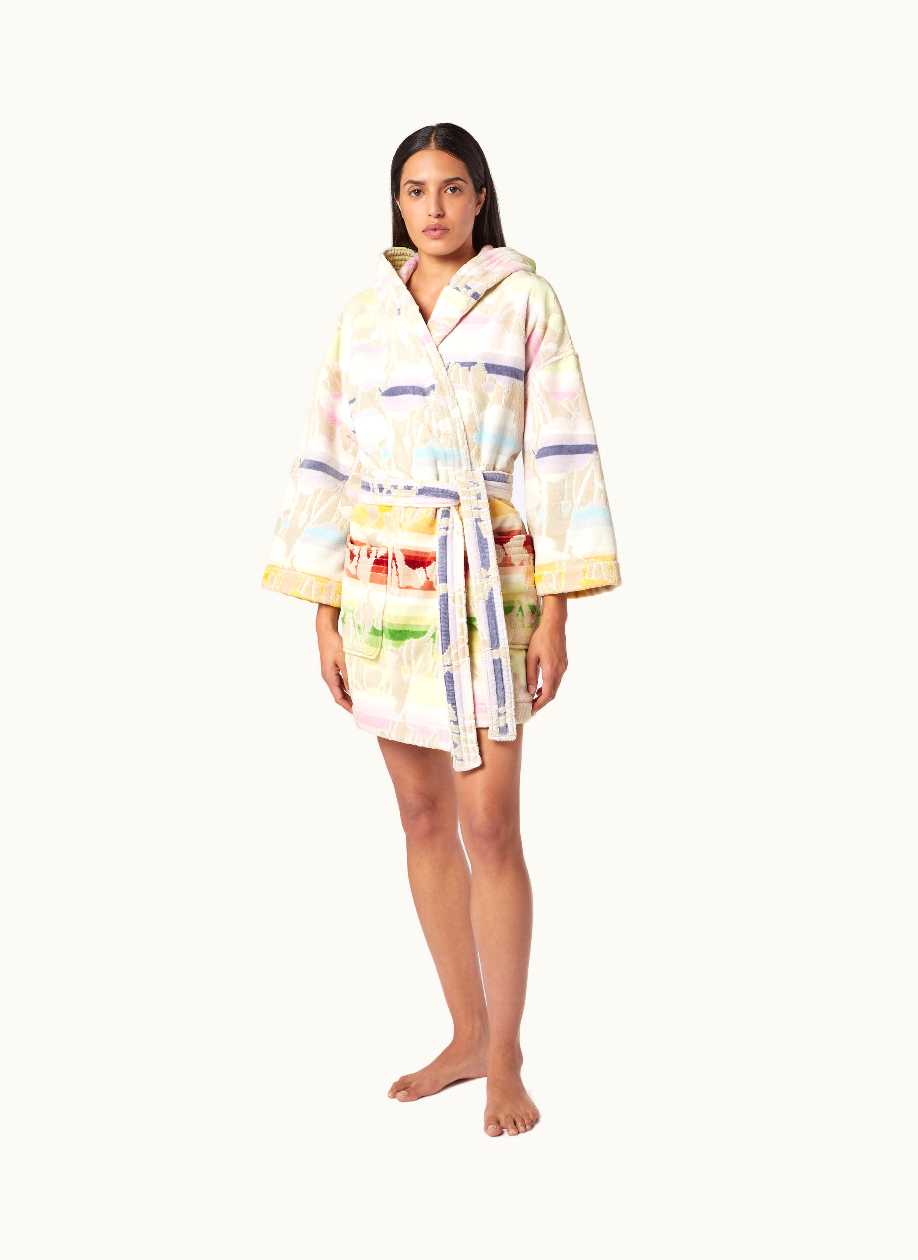 Missoni Missoni Carin Hooded Bathrobe Multicoloured