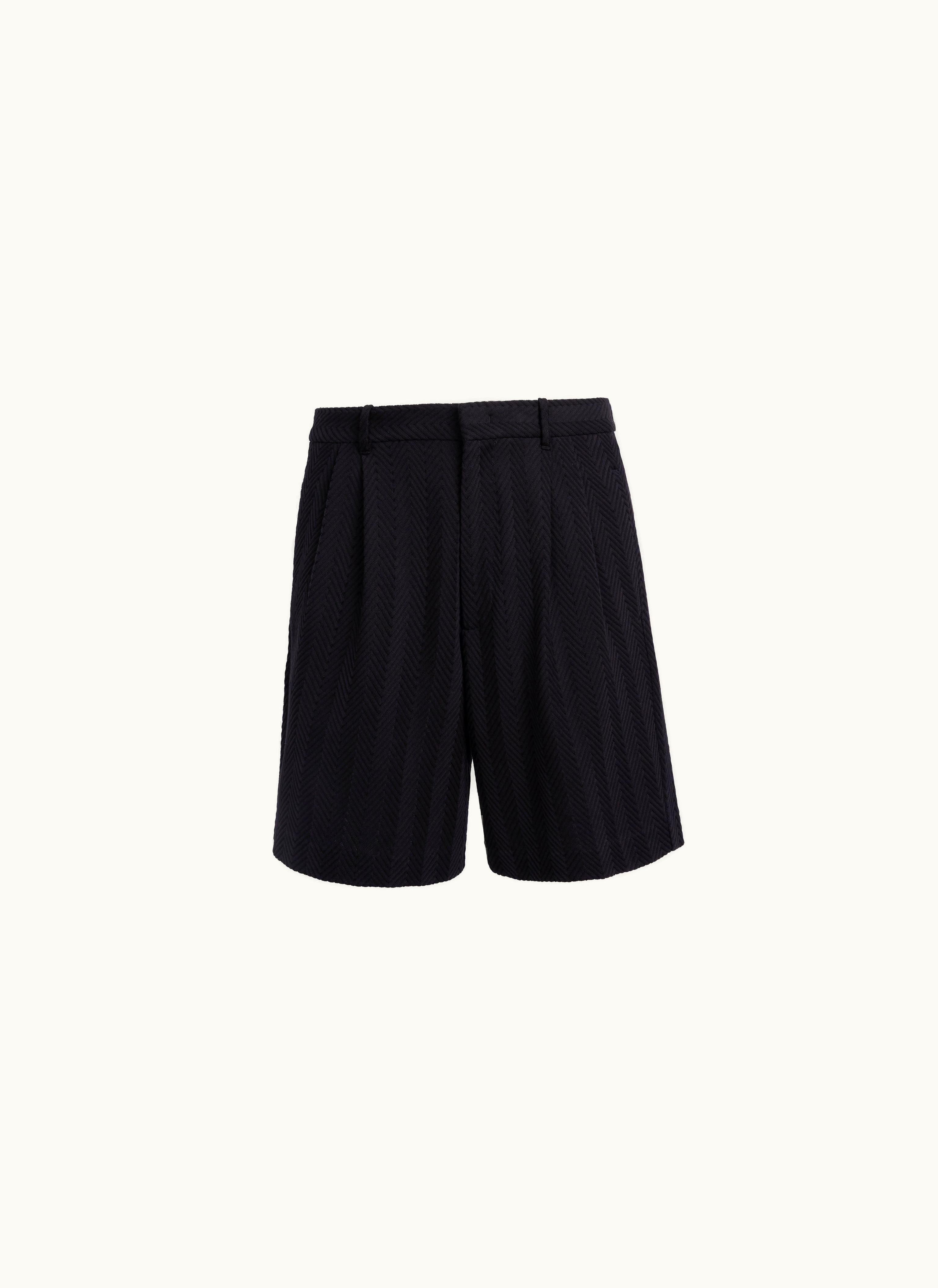 Missoni Missoni Shorts In Zigzag Viscose And Cotton Black