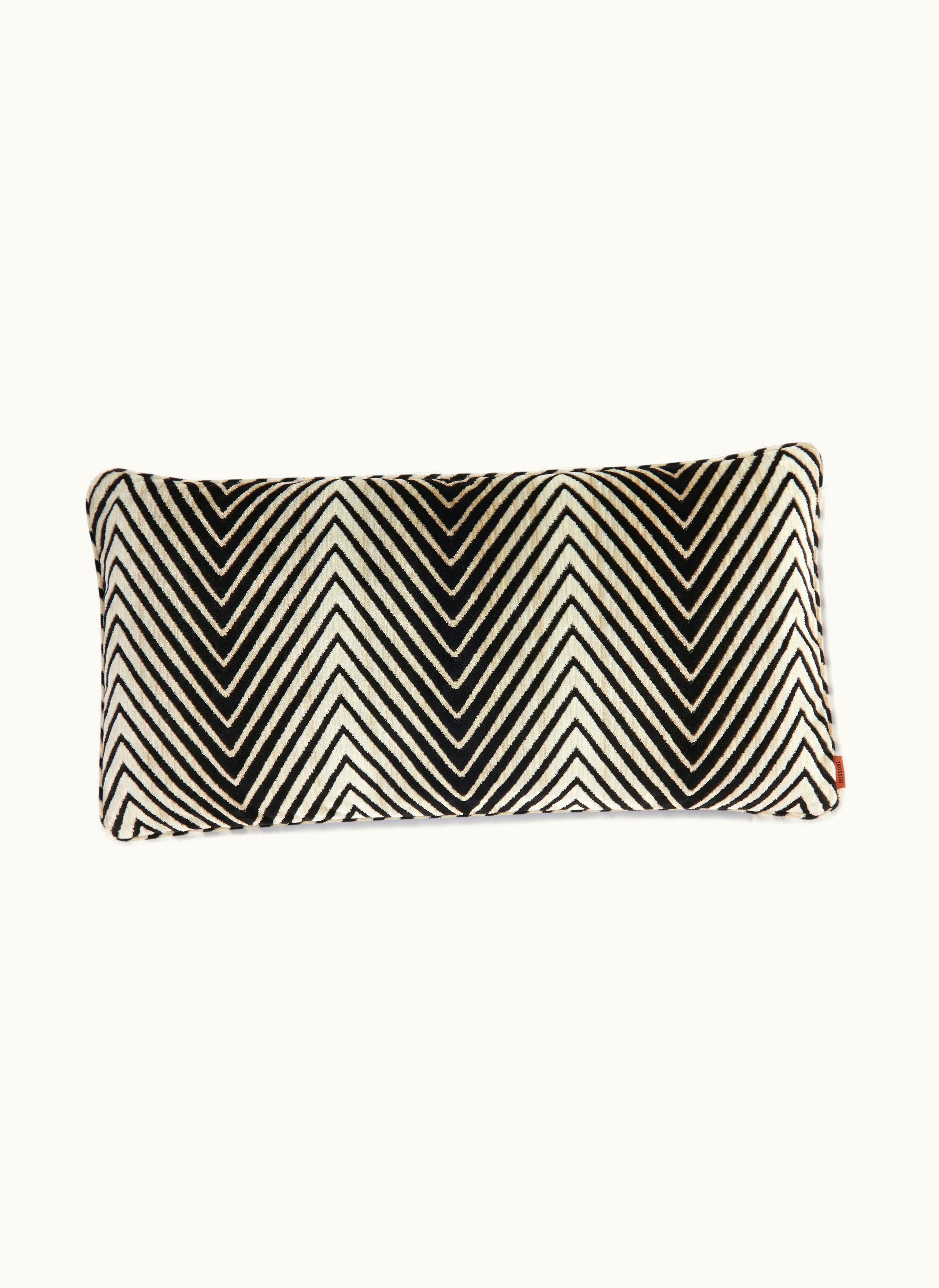 Missoni Missoni Ziggy 30x60 CM Viscose Blend Zigzag Cushion Multicoloured