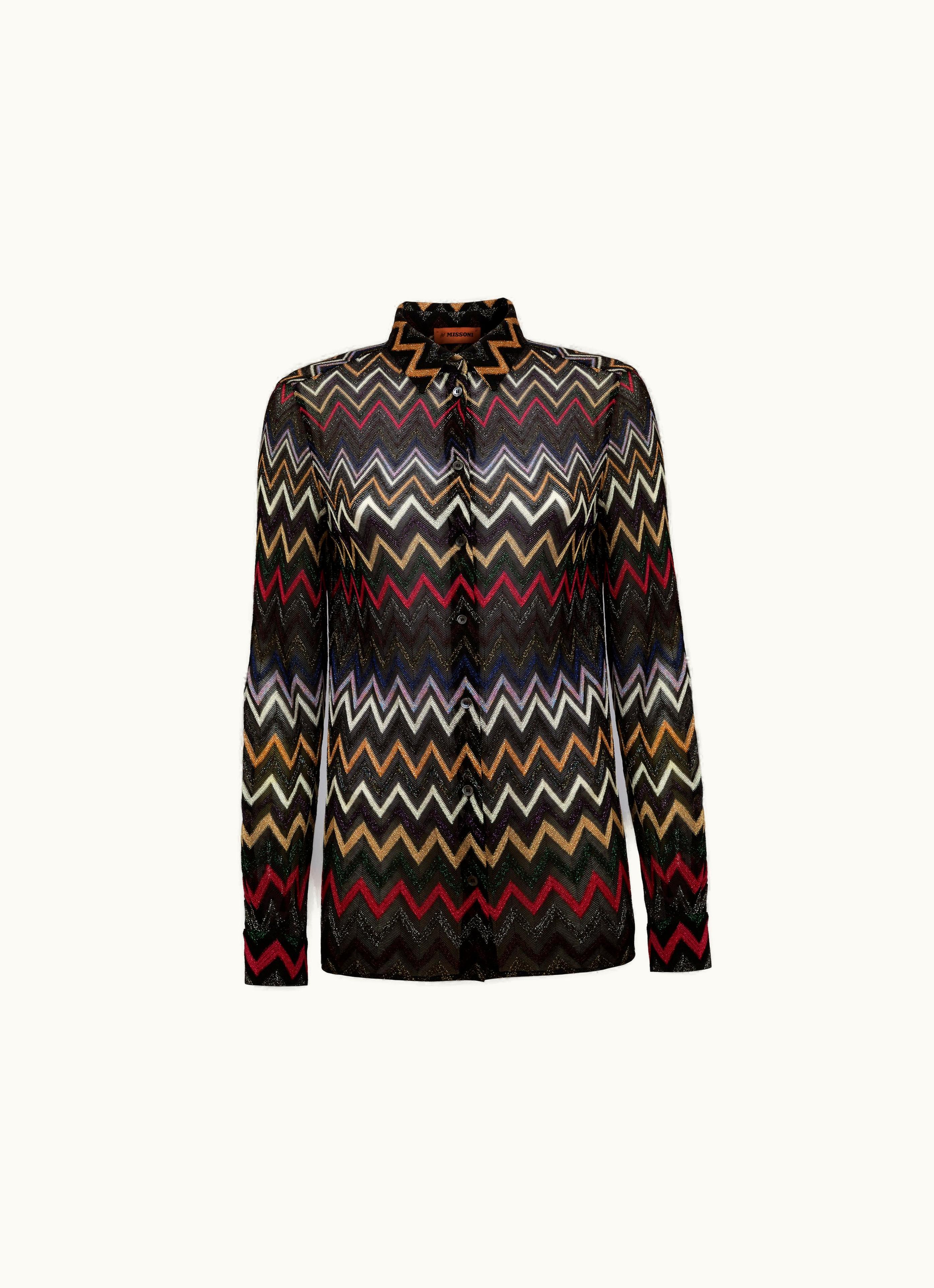 Missoni Missoni Zigzag Viscose Shirt With Lurex Multicoloured