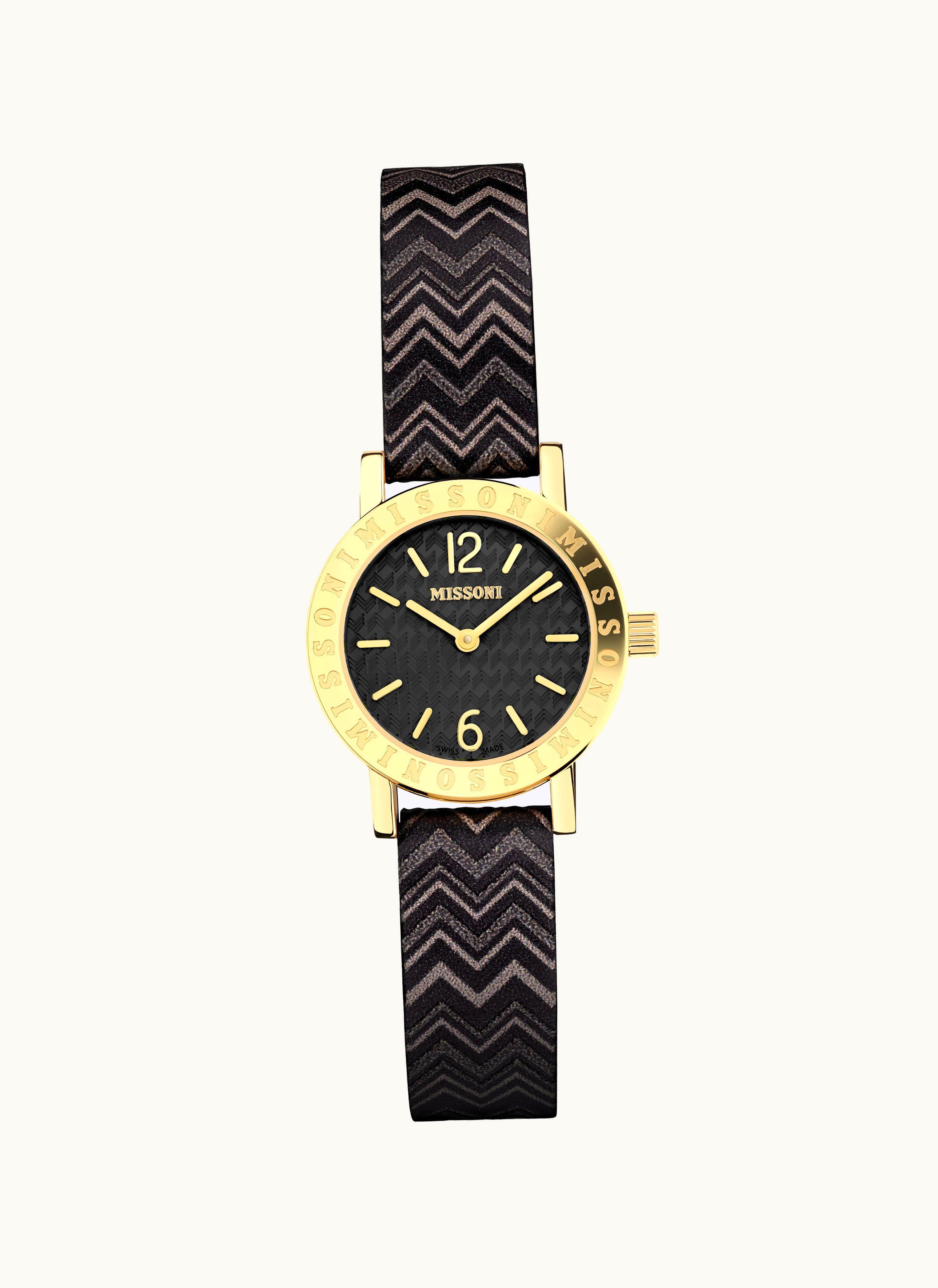 Missoni Missoni Estate 27mm Watch Black