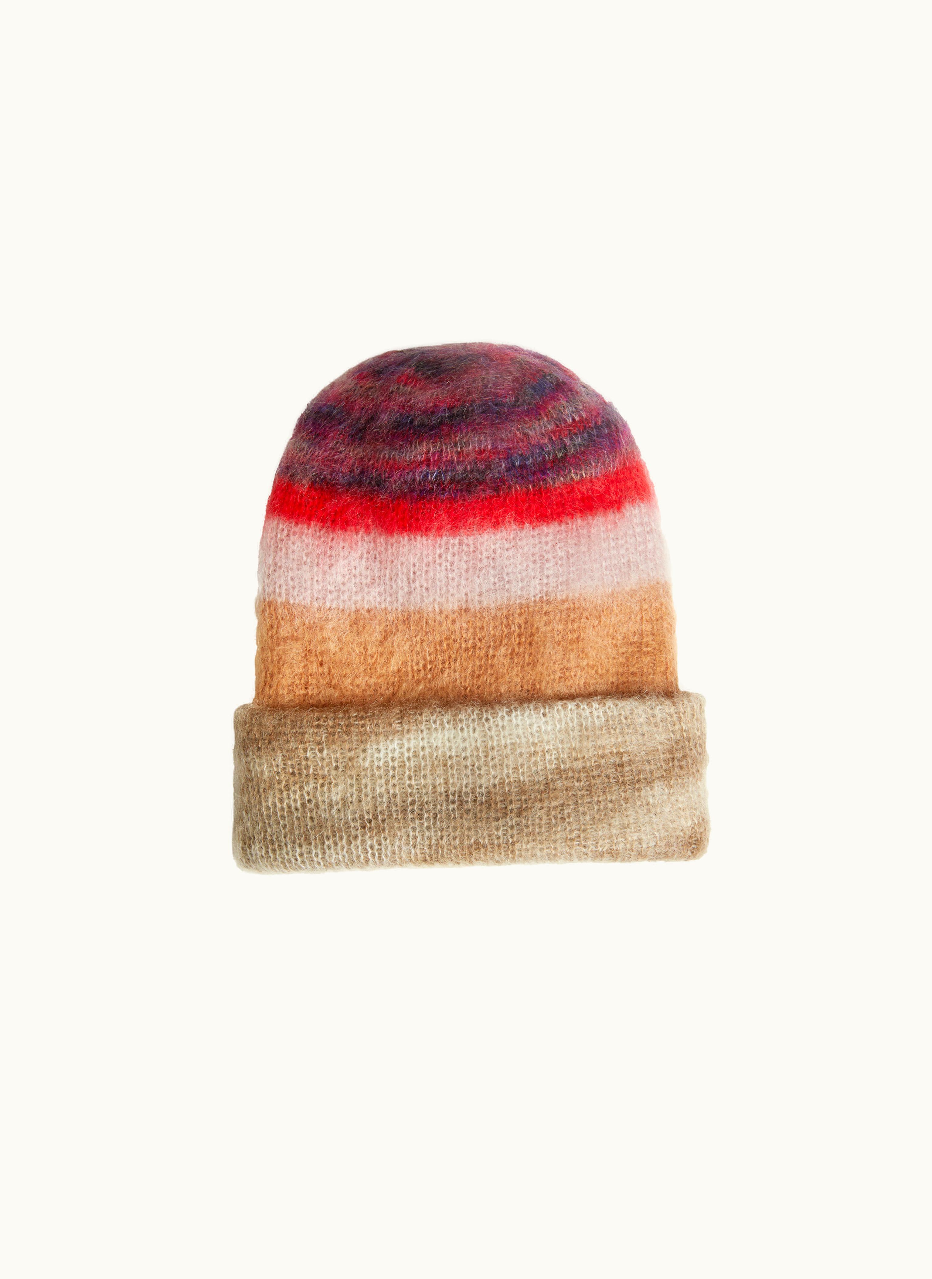 Missoni Missoni Striped Mohair Blend Hat Multicoloured