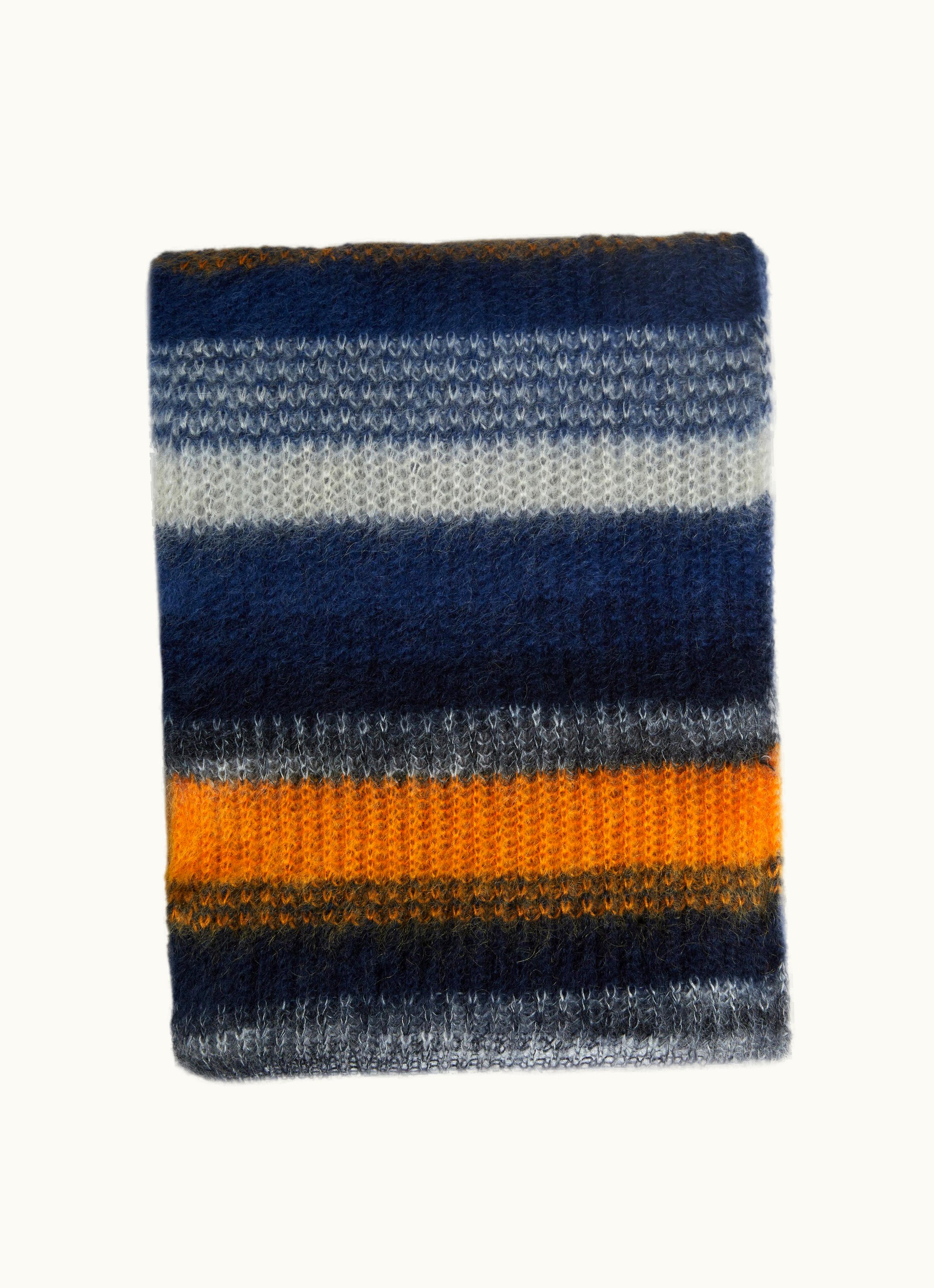 Missoni Missoni Striped Mohair Blend Scarf Multicoloured