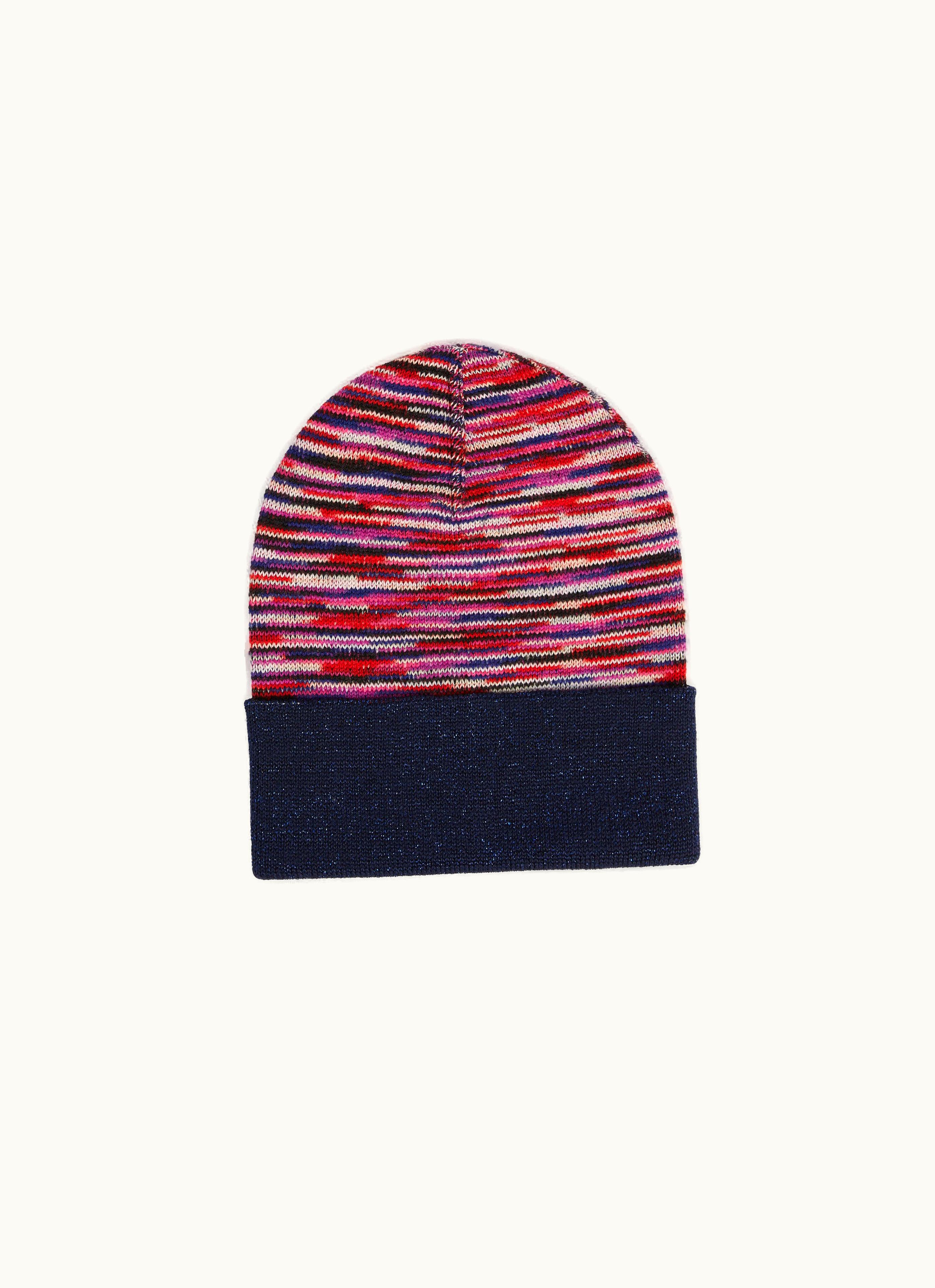 Missoni Missoni Slub Wool And Viscose Hat With Lurex Multicoloured