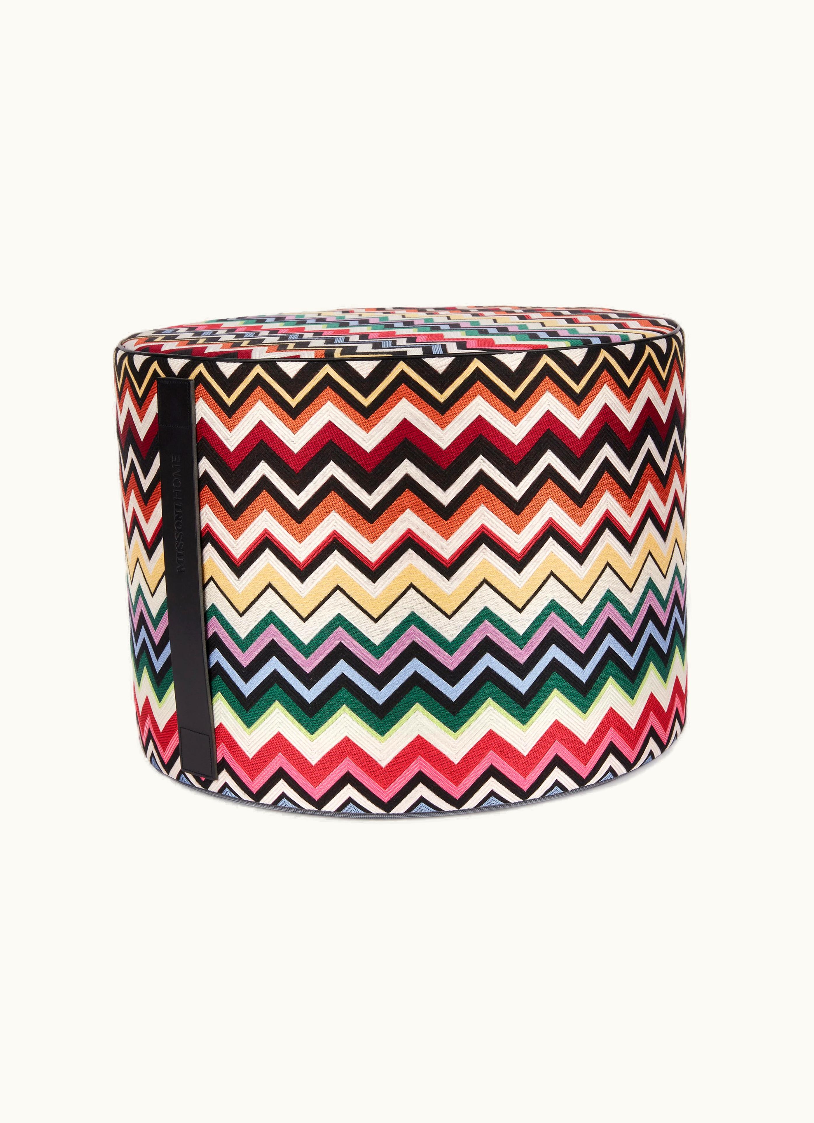 Missoni Missoni Belfast Cylinder Pouf 40x30 Multicoloured
