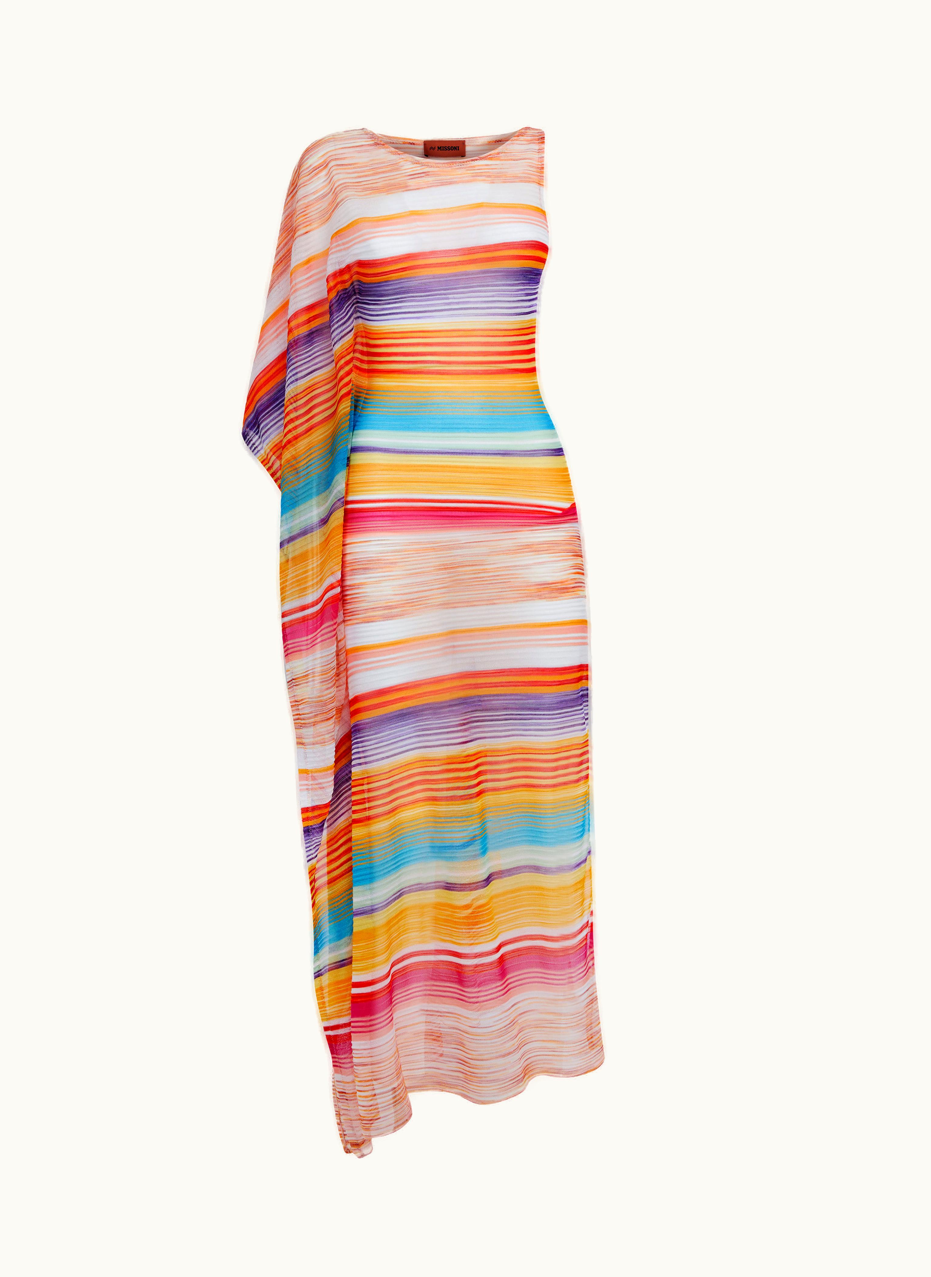 Missoni Missoni Long one-shoulder Viscose Cover Up Multicoloured Multicoloured