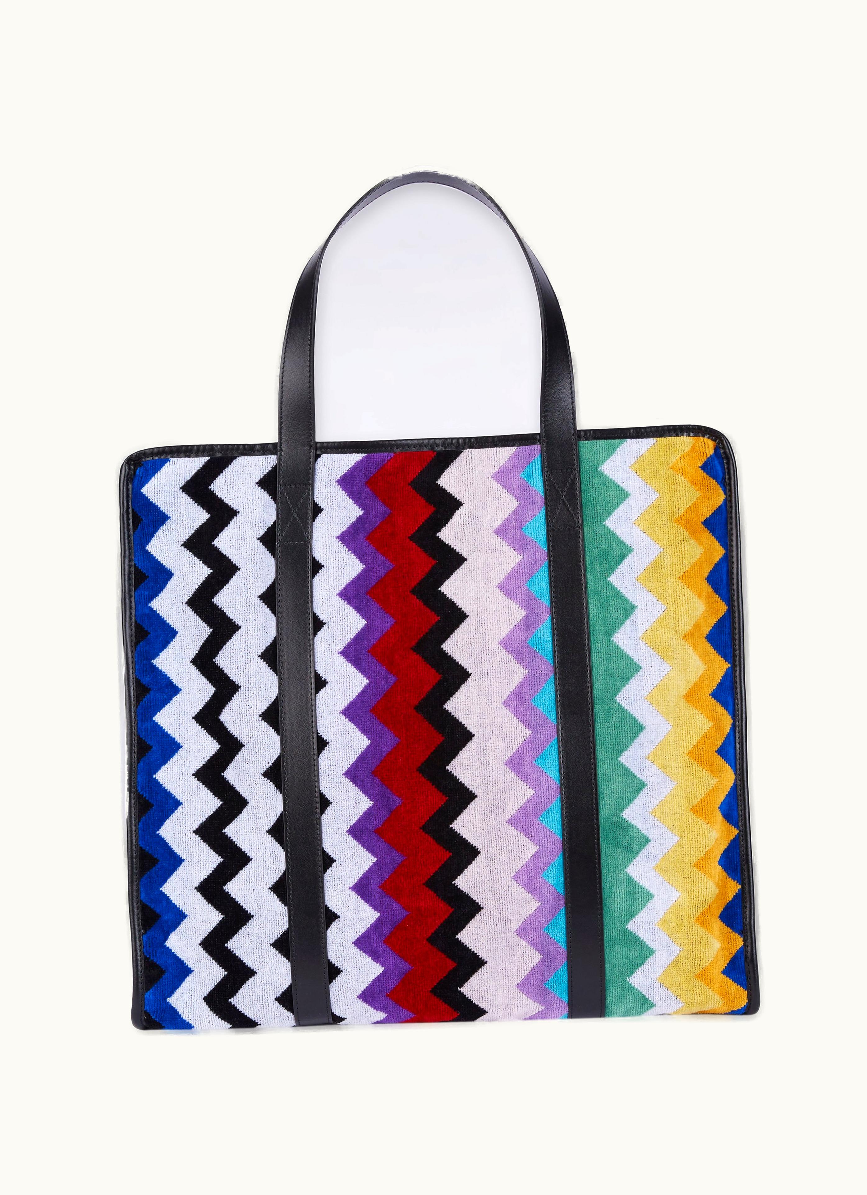 Missoni Missoni 40x40 CM Chevron Cotton Terry Bag Multicoloured
