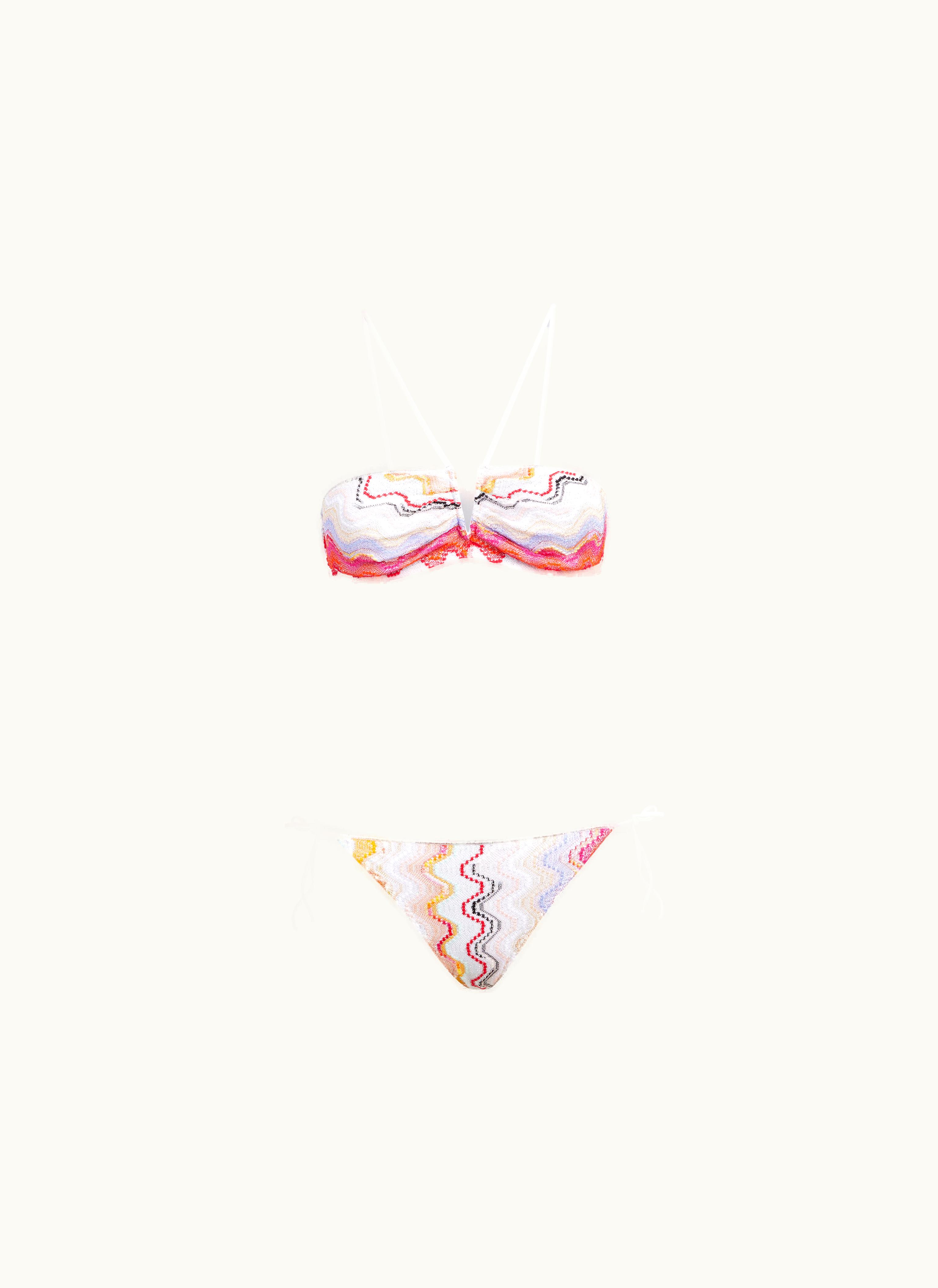 Missoni Missoni Wave Motif Bikini With Lurex Multicoloured