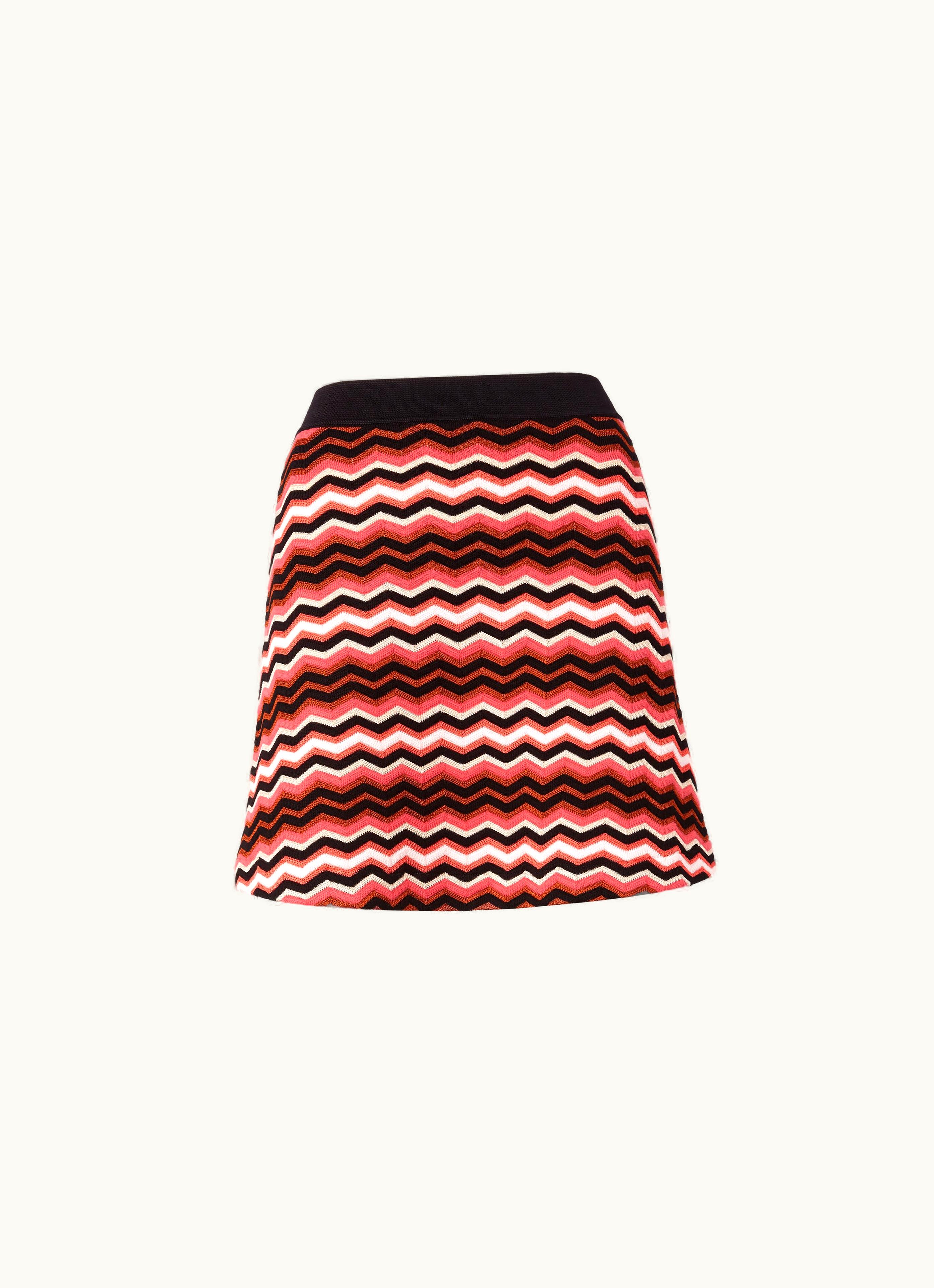 Missoni Missoni Miniskirt In Zigzag Knit Multicoloured