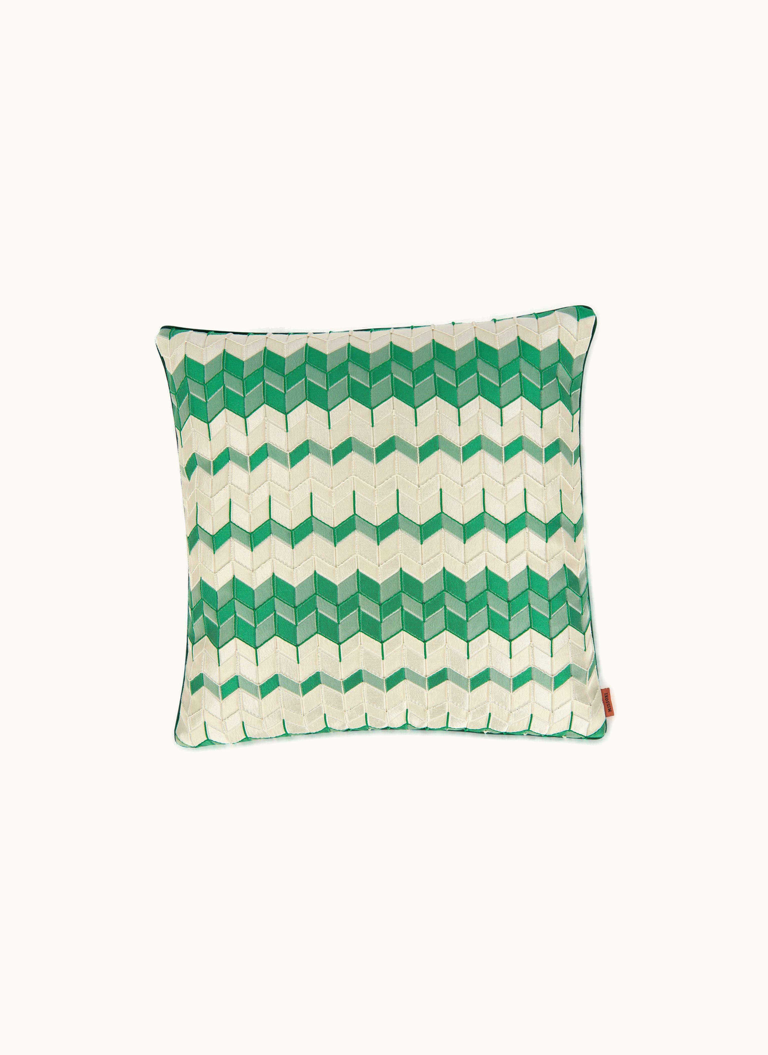 Missoni Missoni Tread 40x40 CM Chevron 3D Effect Cushion Blue