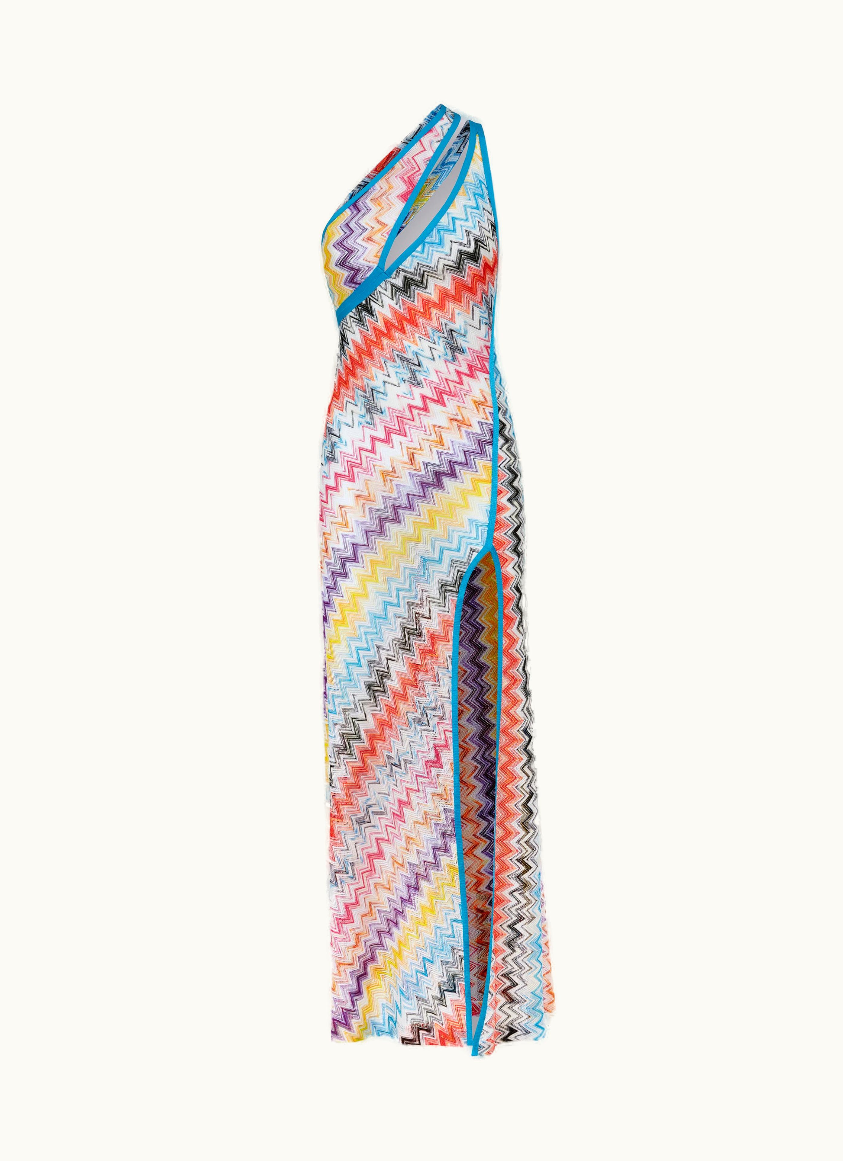 Missoni Missoni Long one-shoulder Cover Up Multicoloured