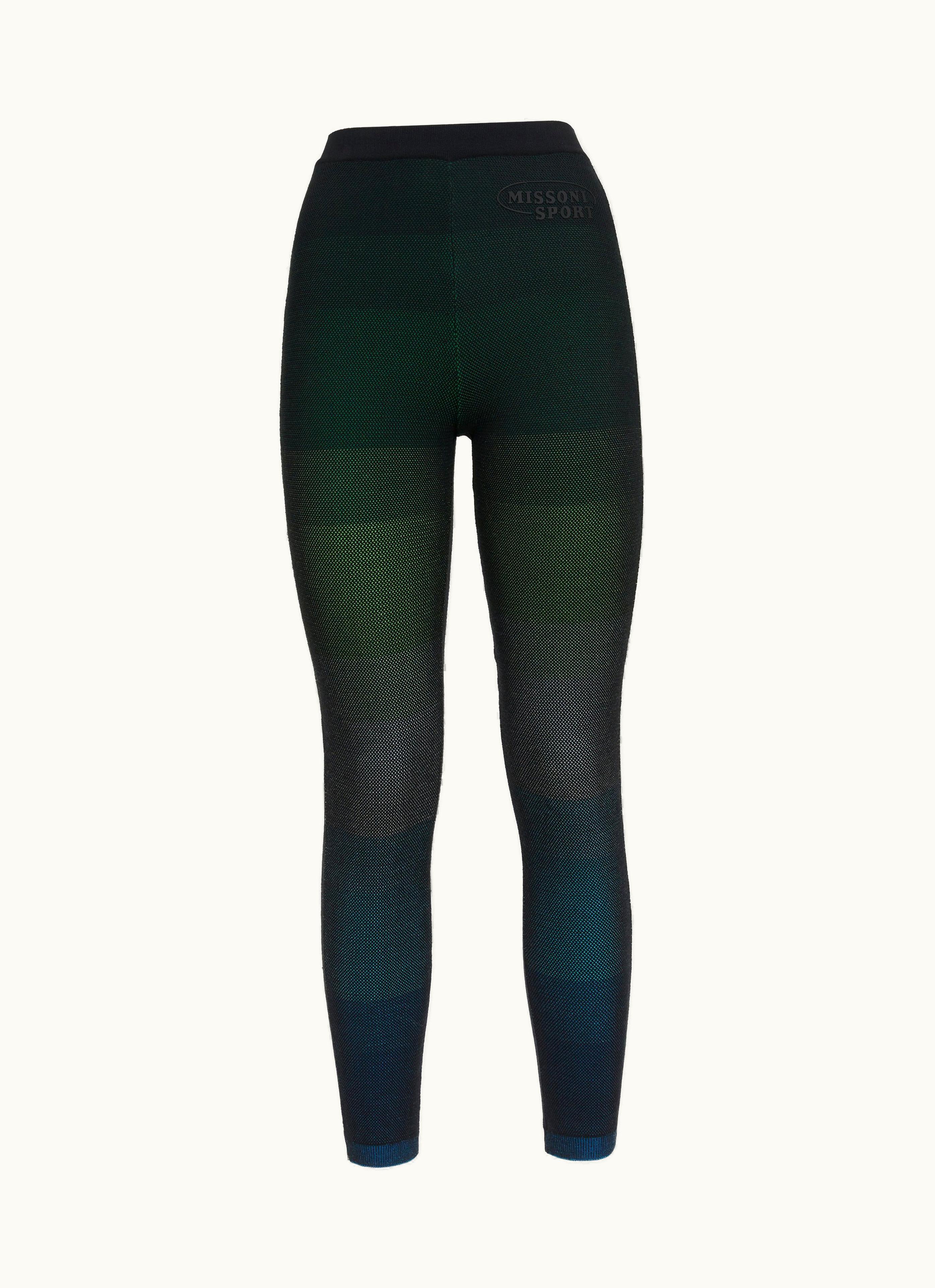 Missoni Missoni Cotton Blend Leggings With Embroidered Logo Multicoloured Multicoloured