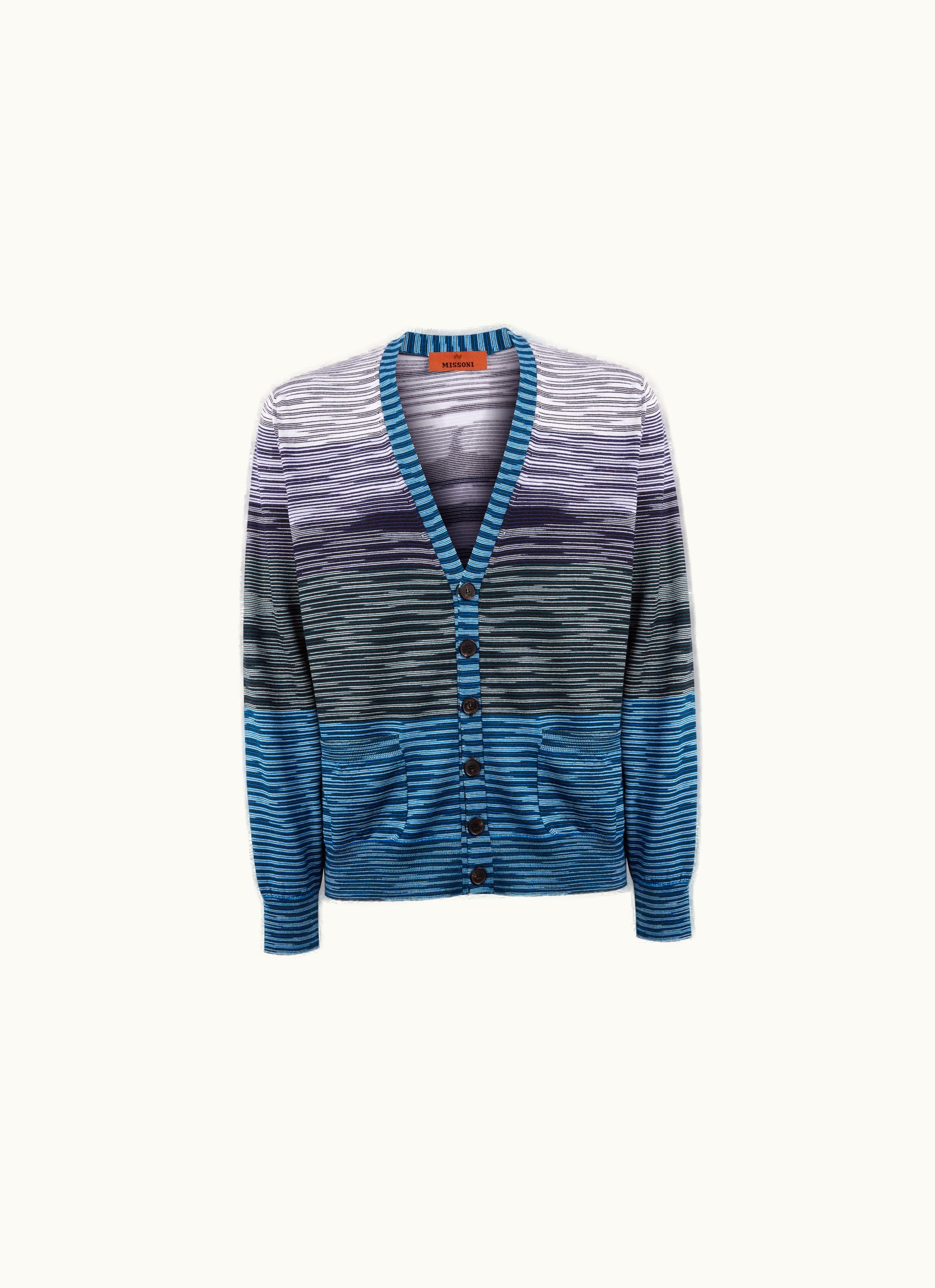 Missoni Missoni Slub Wool Knit Cardigan Multicoloured